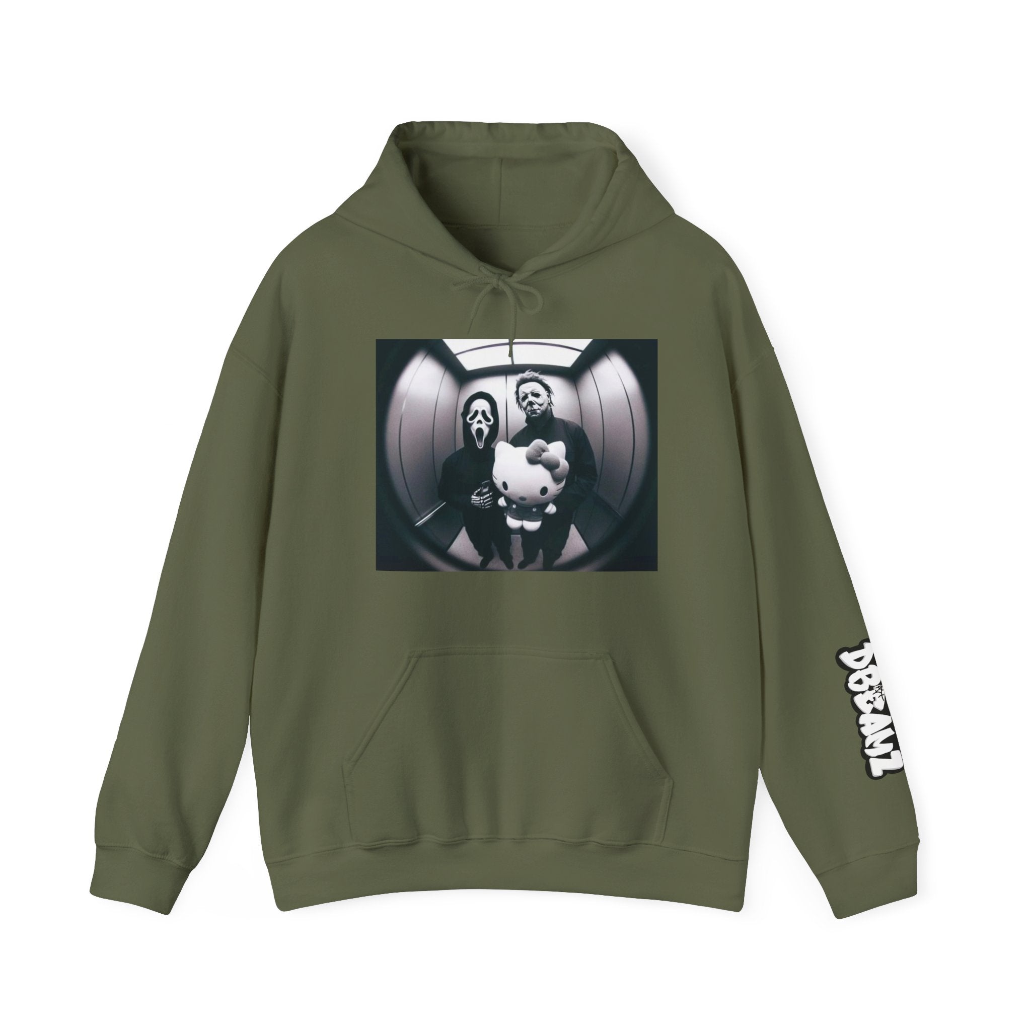 Sweet horror Graphic Hoodie, Cozy Unisex Sweatshirt for Everyday Wear, Perfect Gift for Friends, Streetwear Style, Unique Graphic Design