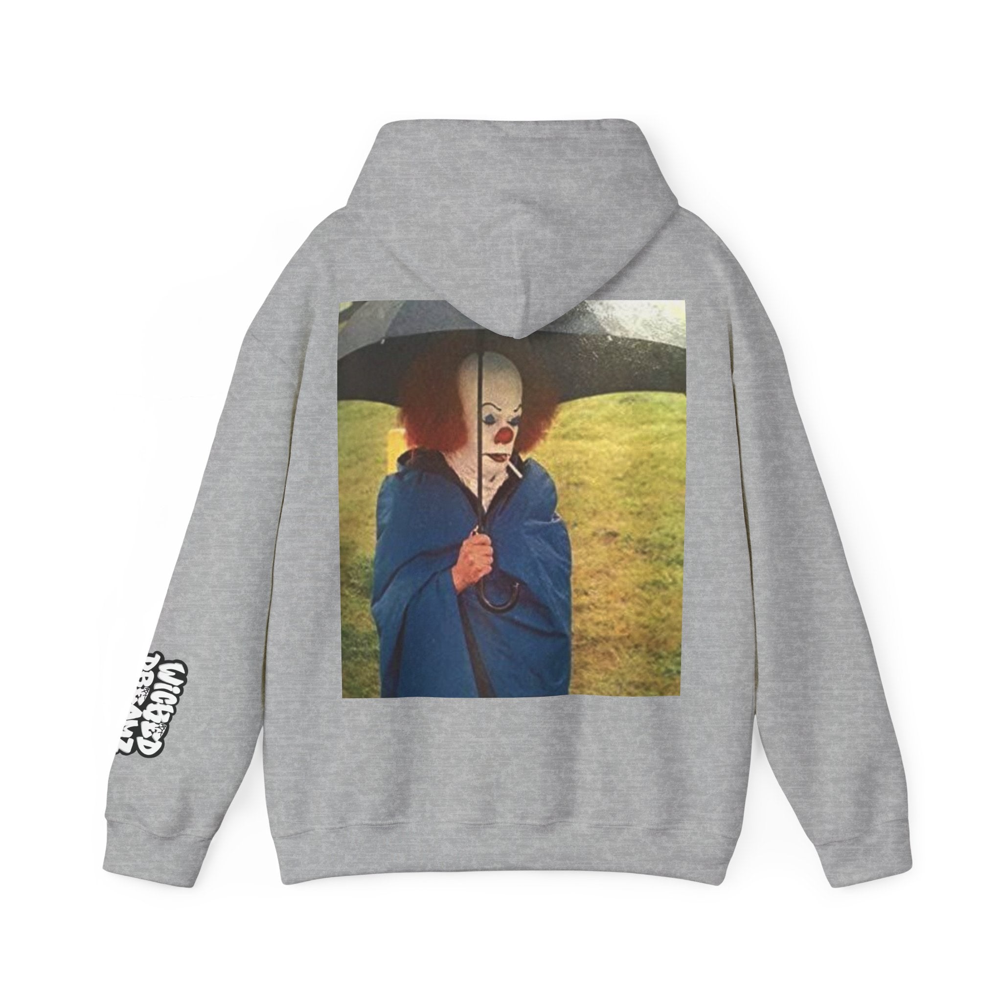 Life is better when you’re laughing Graphic Hoodie: Cozy Unisex Sweatshirt with Clown Design, Halloween Apparel, Trendy Streetwear, Perfect Gift for Fans, Casual Style