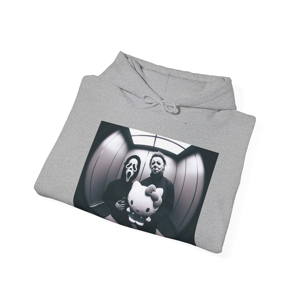 Sweet horror Graphic Hoodie, Cozy Unisex Sweatshirt for Everyday Wear, Perfect Gift for Friends, Streetwear Style, Unique Graphic Design