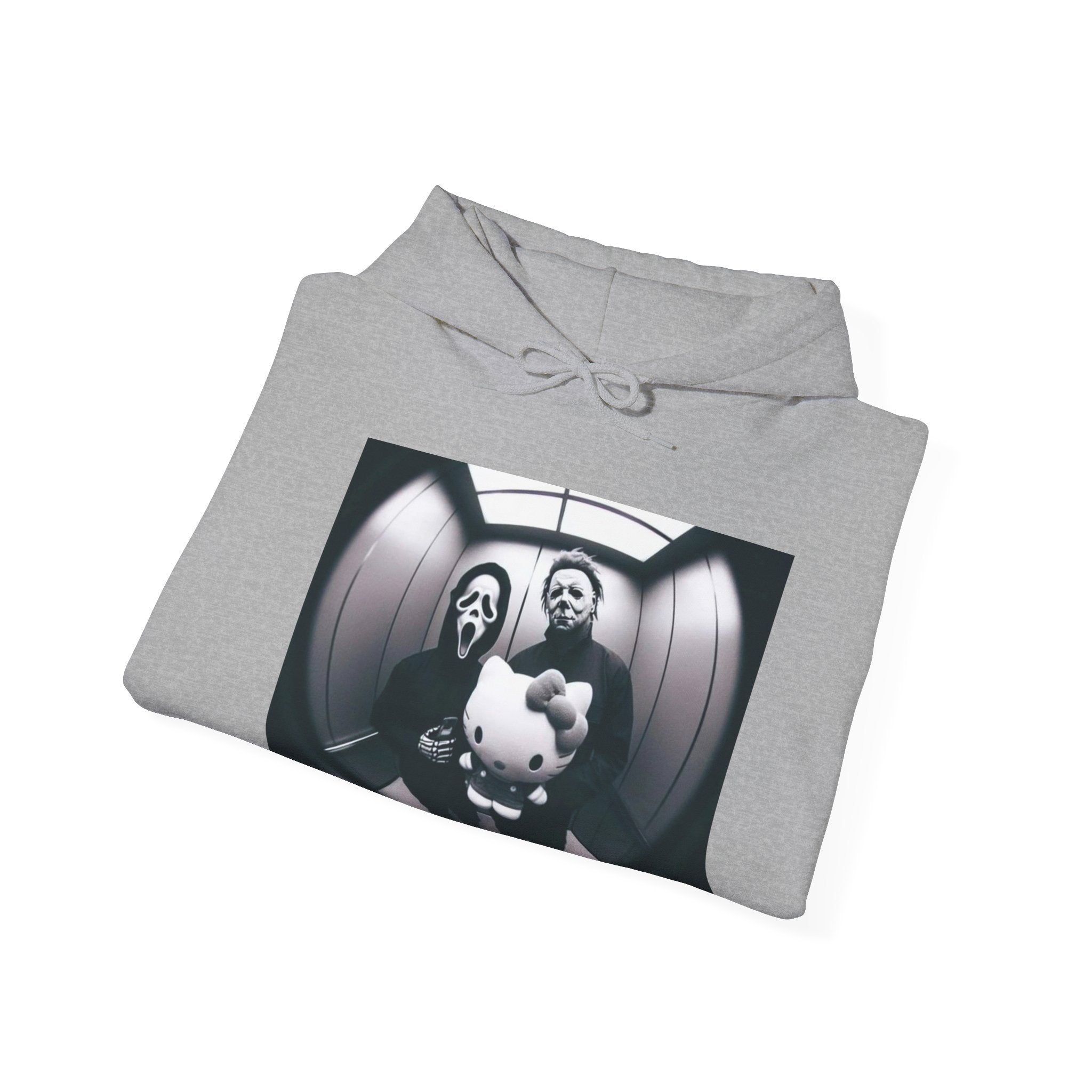 Sweet horror Graphic Hoodie, Cozy Unisex Sweatshirt for Everyday Wear, Perfect Gift for Friends, Streetwear Style, Unique Graphic Design