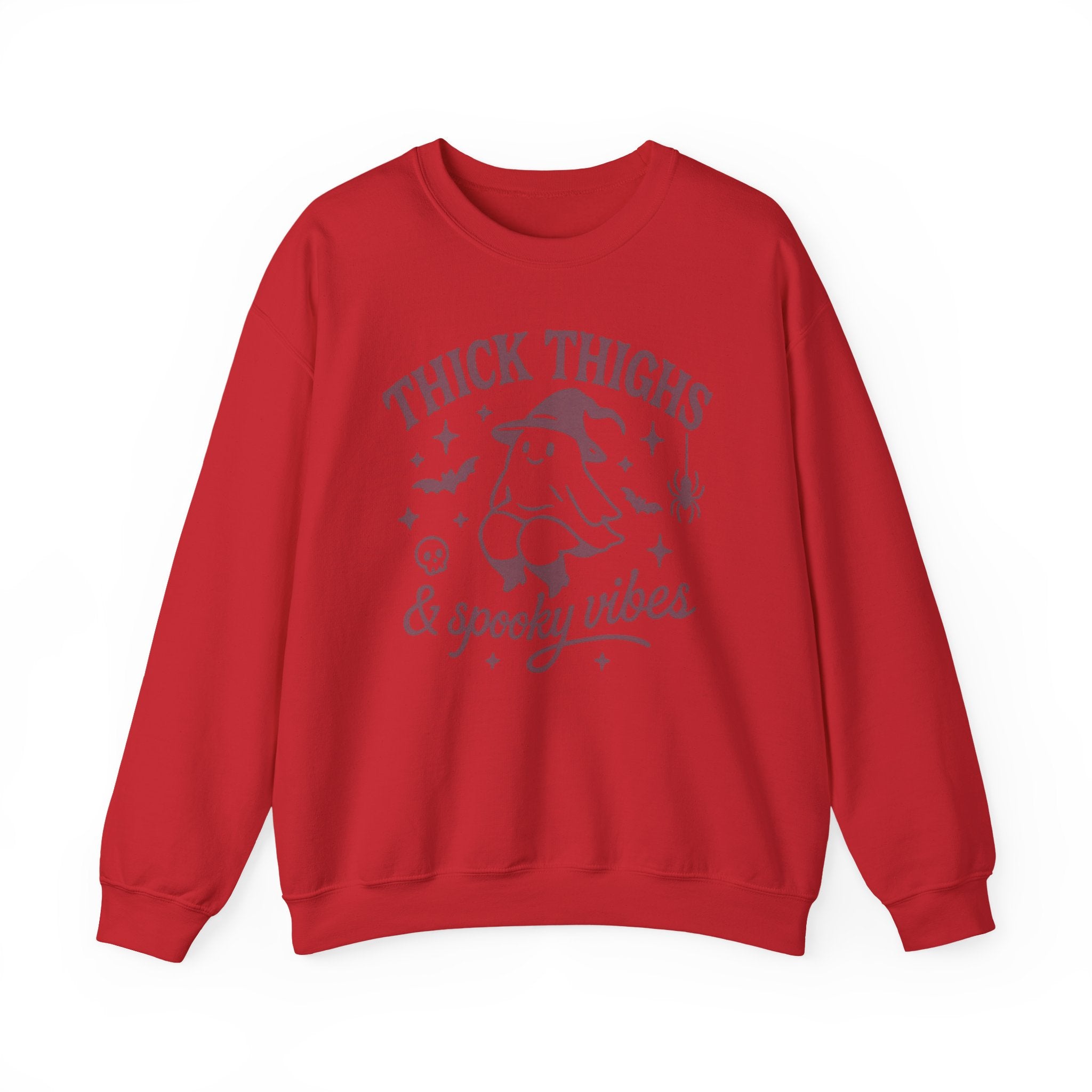 Spooky Vibes Crewneck Sweatshirt, Halloween Sweatshirt, Fall Fashion, Cozy Sweater, Gift for Her, Funny Sweatshirt