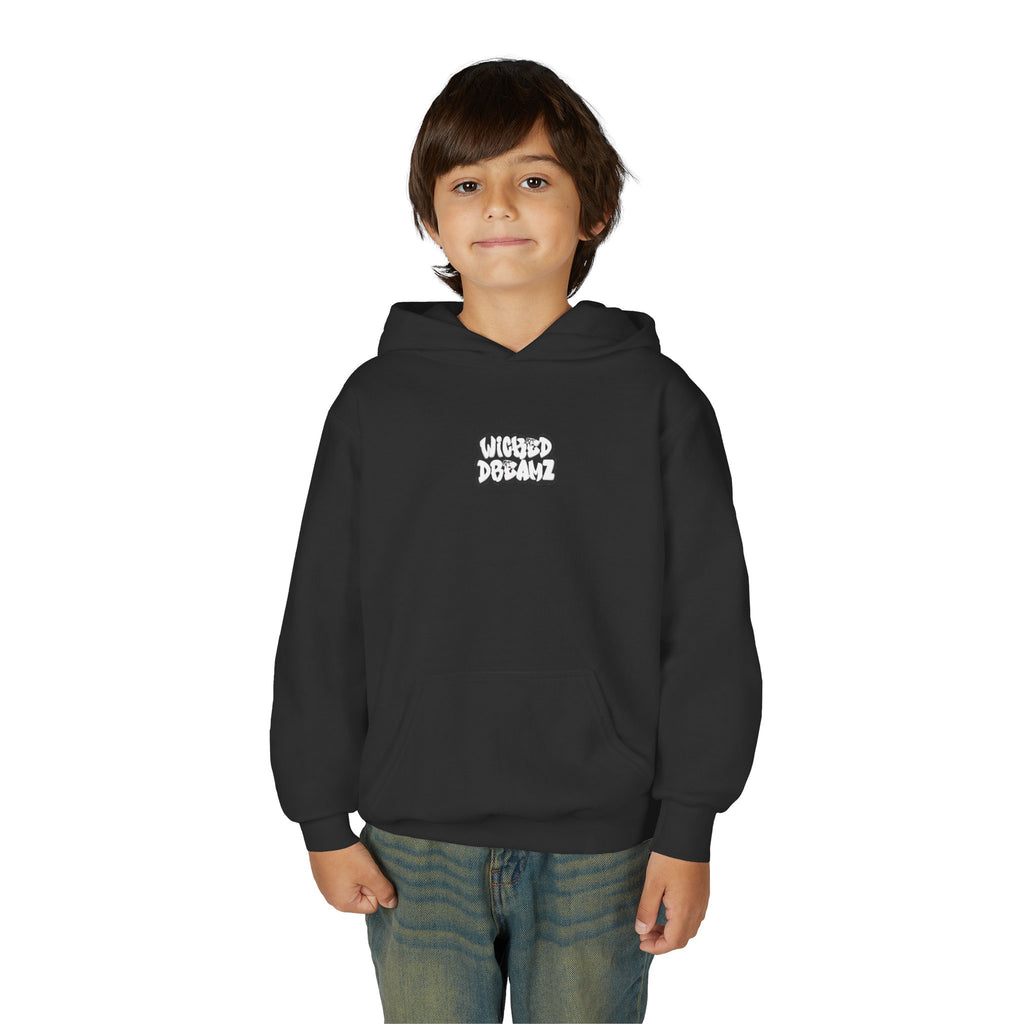 Youth Ghostly Fun Sweatshirt, Halloween Hoodie, Kids Pullover, Trick or Treat, Cozy Boo Apparel, Spooky Season Style
