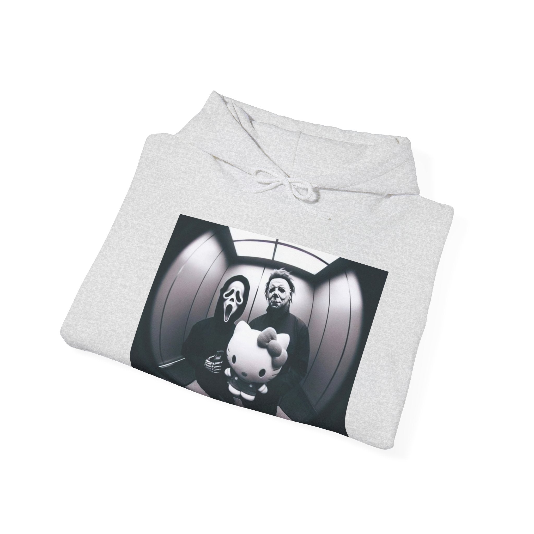 Sweet horror Graphic Hoodie, Cozy Unisex Sweatshirt for Everyday Wear, Perfect Gift for Friends, Streetwear Style, Unique Graphic Design