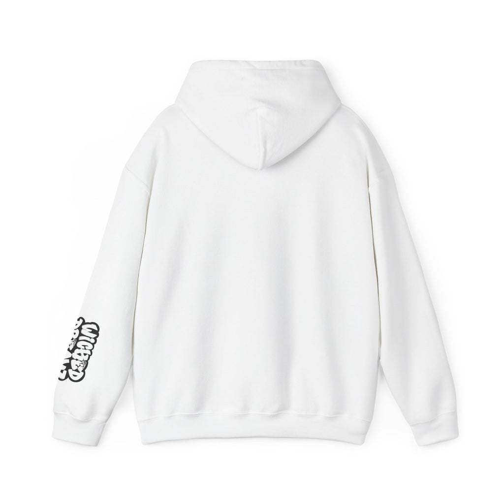 Sparkly Ghost Hoodie, Unisex Hooded Sweatshirt, Cozy Layer for Fall, Halloween Costume, Gifts for Teens, Streetwear Style