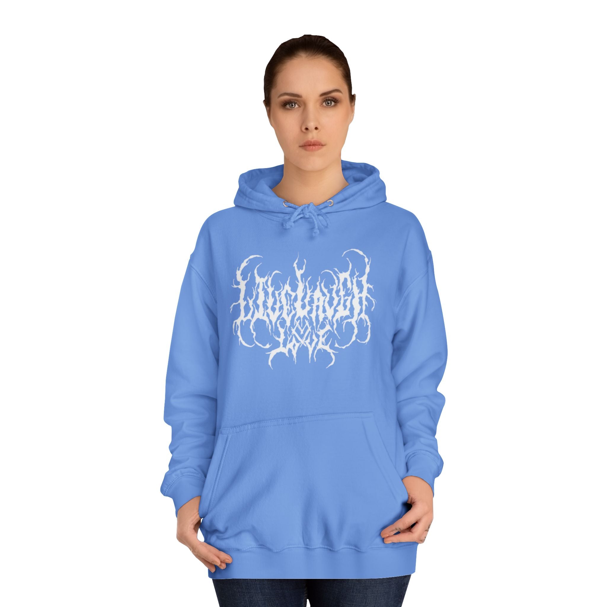 Wicked Vibe Unisex College Hoodie | Bold Graphic Hoodie, Streetwear, Gift for Students, Music Lovers, Casual Wear, Comfort