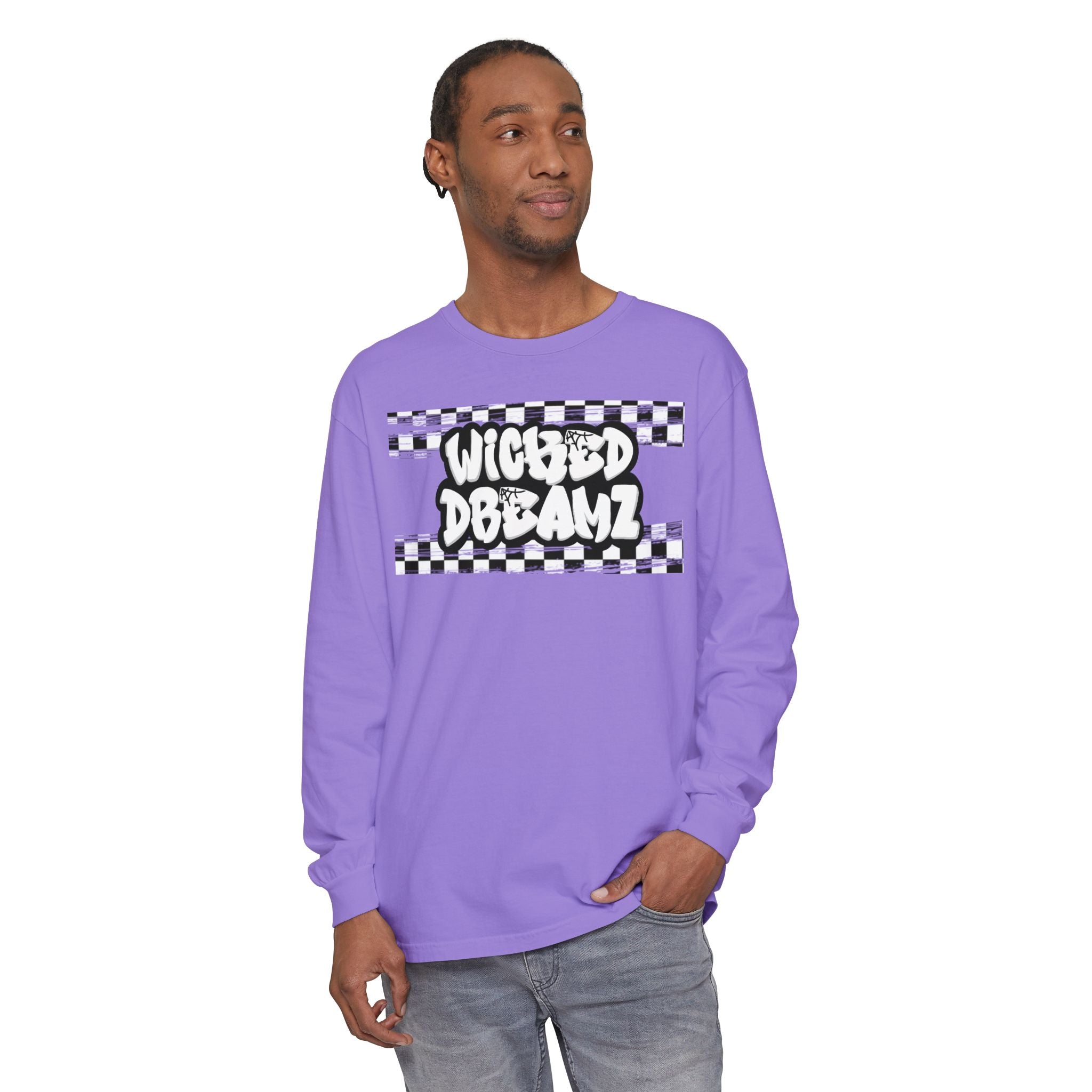 Wicked Dreamz Long Sleeve Tee - Trendy Streetwear Top, Casual Wear, Graphic T-Shirt, Unisex Fashion, Gift for Him/Her