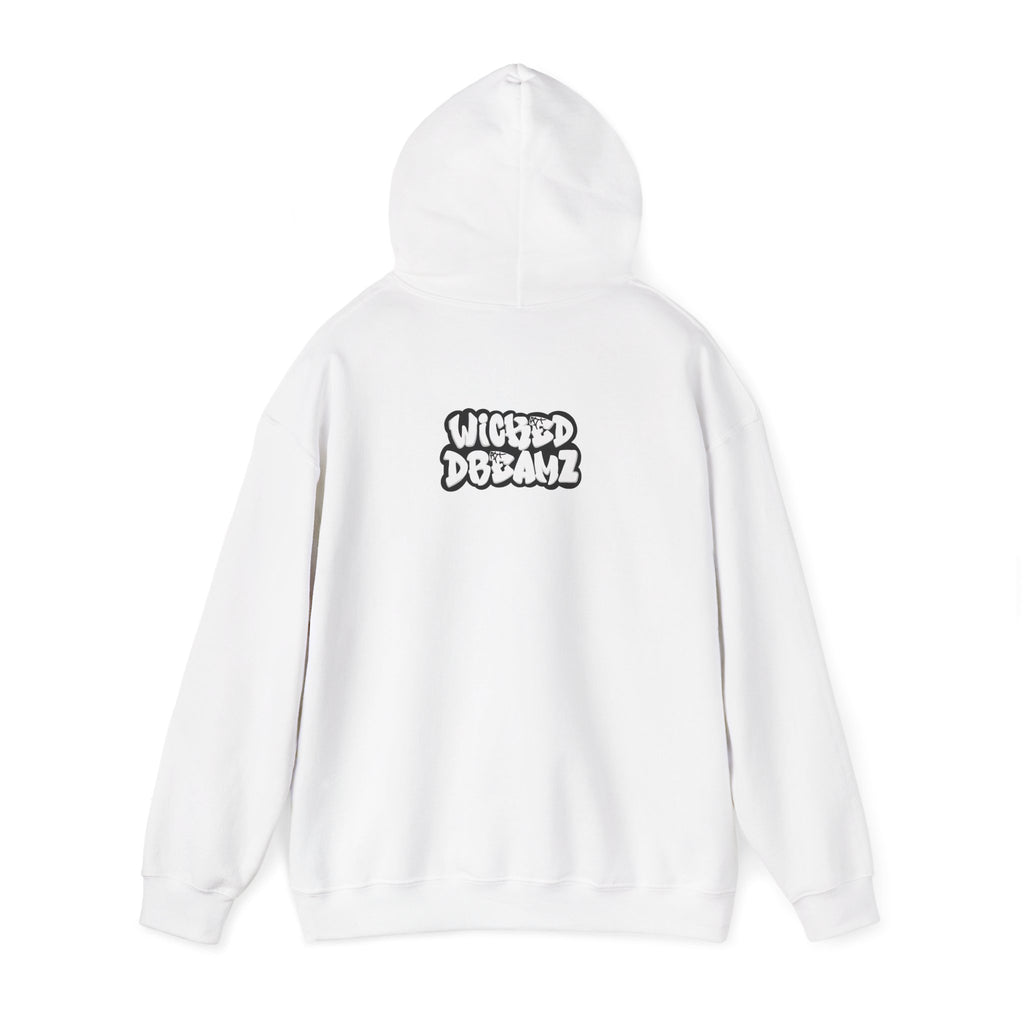 Wicked Dreamz Myers Hoodie, Unisex Heavy Blend Sweatshirt, Streetwear Sweatshirt, Cool Graphic Hoodie, Unique Gift for Music Lovers