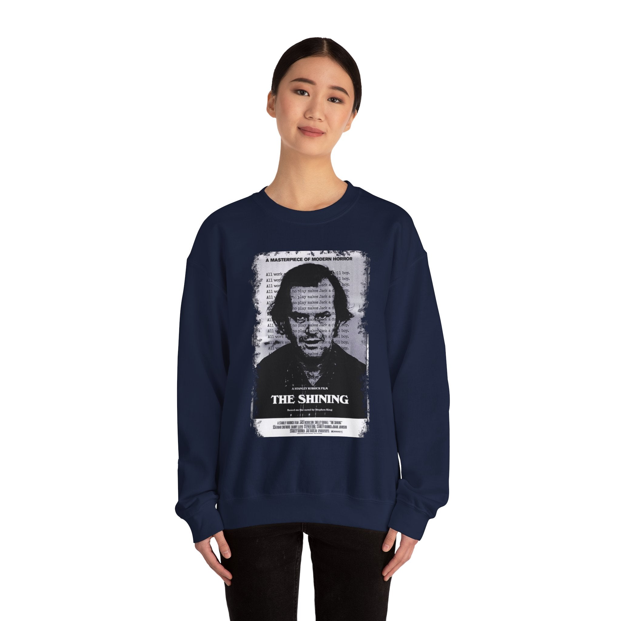 The Shining Sweatshirt - Cozy Horror Crewneck for Movie Lovers, Halloween Gift, Unisex Apparel, Retro Film Dramatic Look, Inner Nerd Style