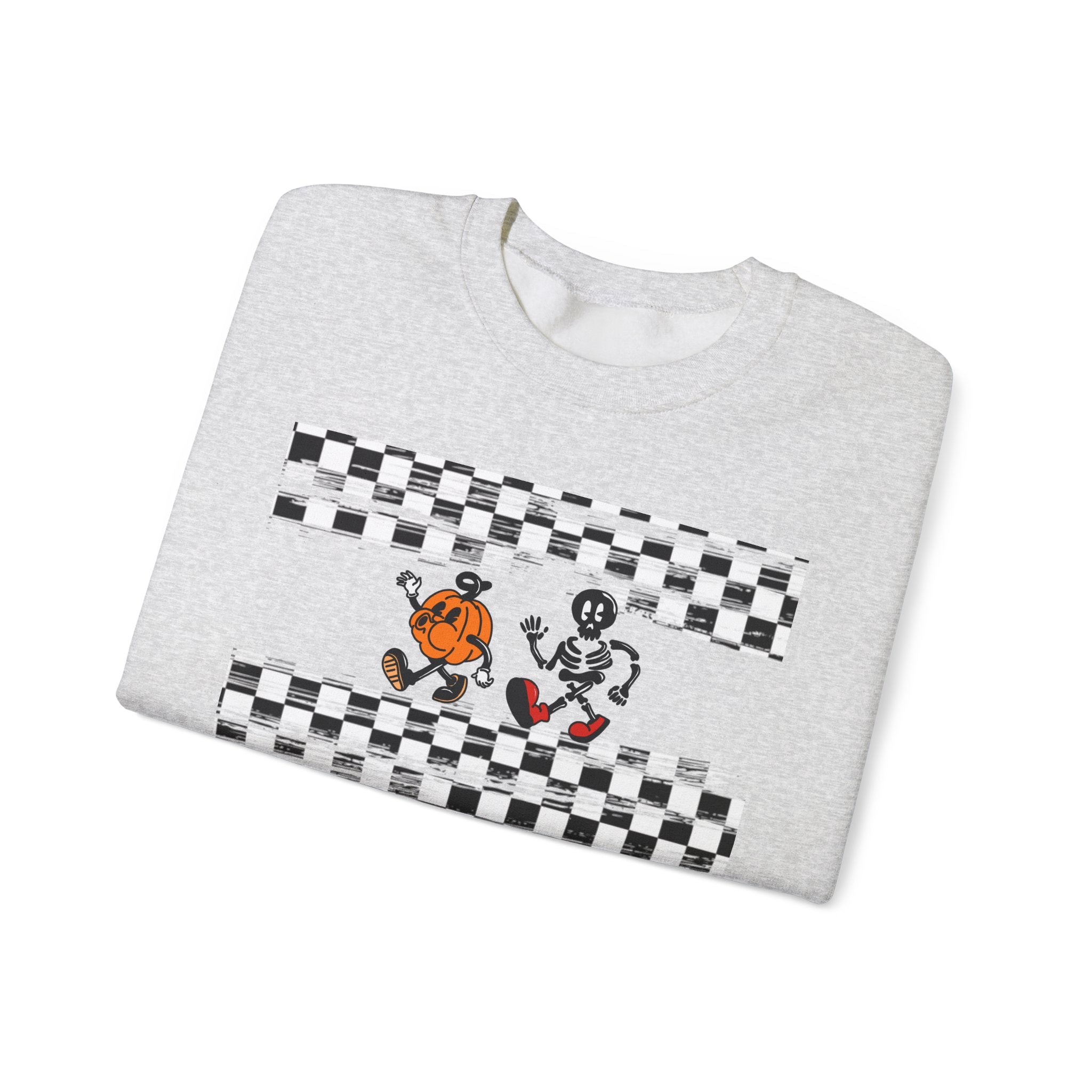 Playful Graphic Sweatshirt, Cozy Crewneck for Halloween, Unisex Gift, Funny Sweatshirt, Casual Everyday Wear