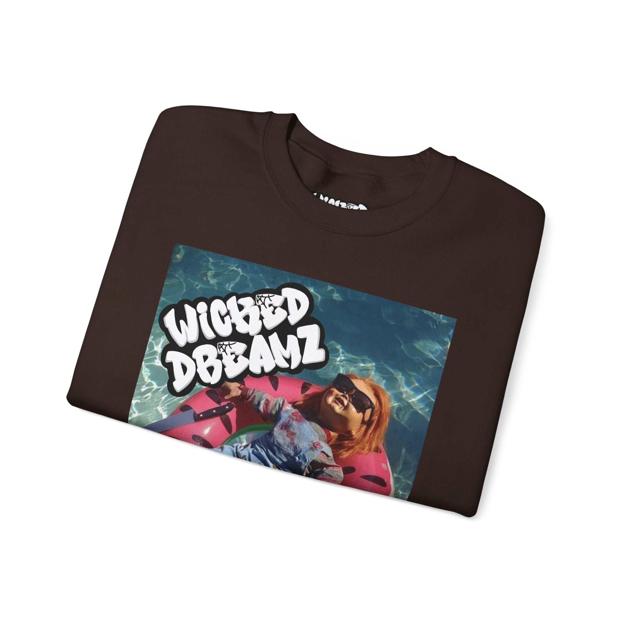 Chill Vibes Sweatshirt - Unisex Heavy Blend Crewneck, Cozy Streetwear, Fun Gift for Friends, Casual Outfit, Everyday Comfort