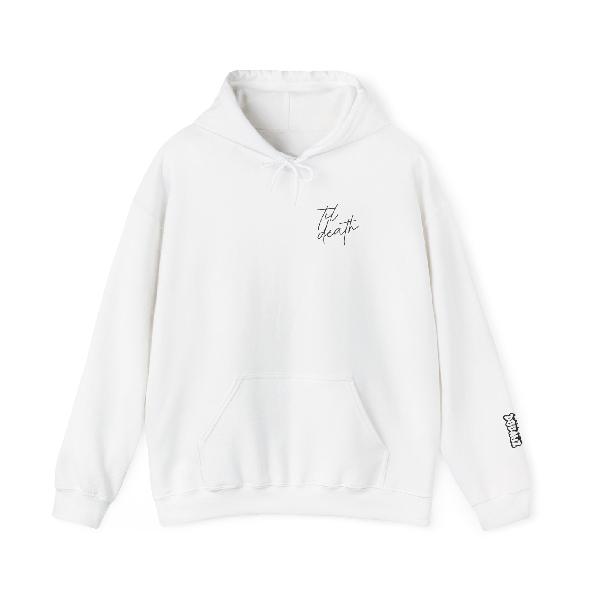 Gothic Grim Reaper Hoodie, Cozy Unisex Sweatshirt for Alternative Fashion Lovers, Perfect for Halloween & Casual Wear