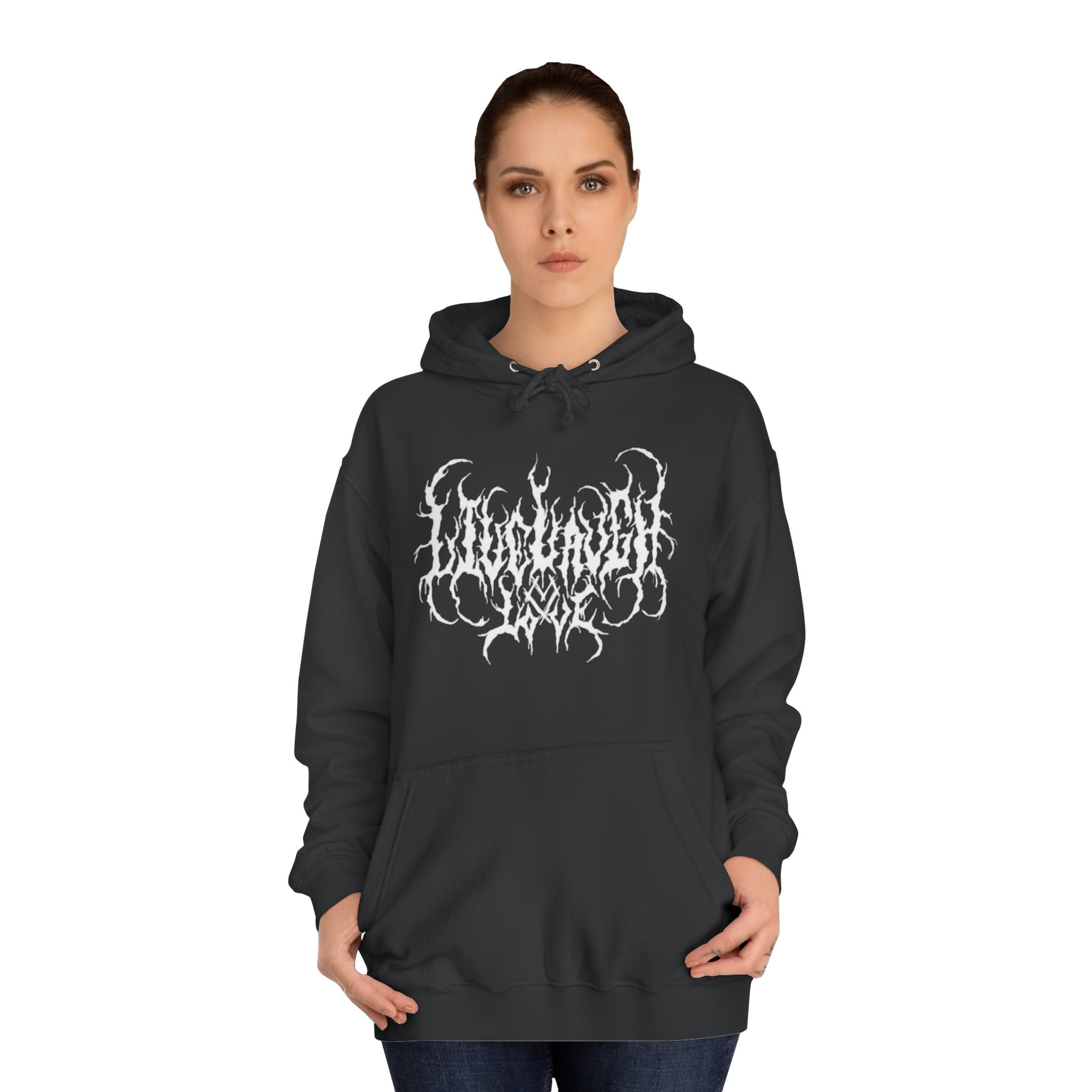 Wicked Vibe Unisex College Hoodie | Bold Graphic Hoodie, Streetwear, Gift for Students, Music Lovers, Casual Wear, Comfort