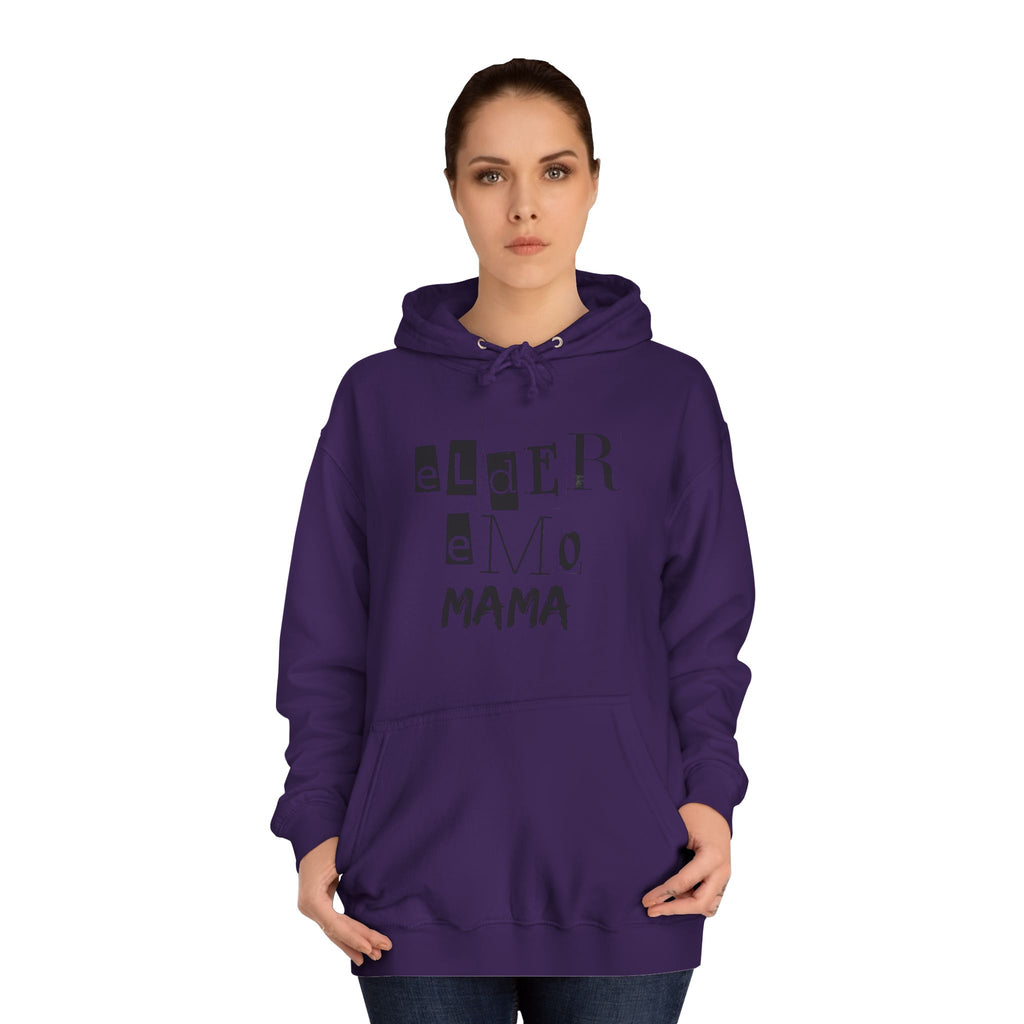 Trendy Unisex College Hoodie, Casual Streetwear, Comfortable Gift for Students, Perfect for Holidays & Events, Unique Graphic Sweatshirt