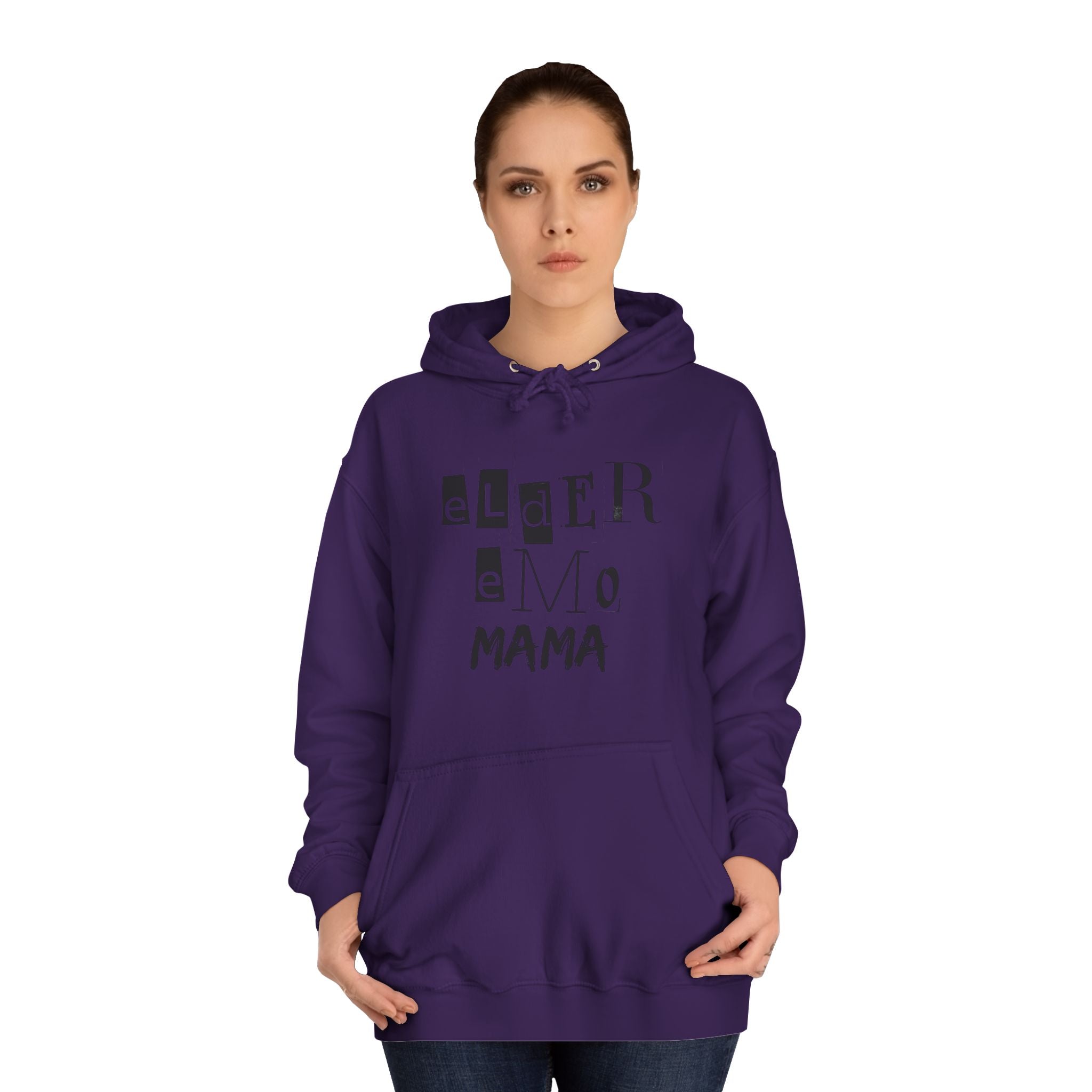 Trendy Unisex College Hoodie, Casual Streetwear, Comfortable Gift for Students, Perfect for Holidays & Events, Unique Graphic Sweatshirt