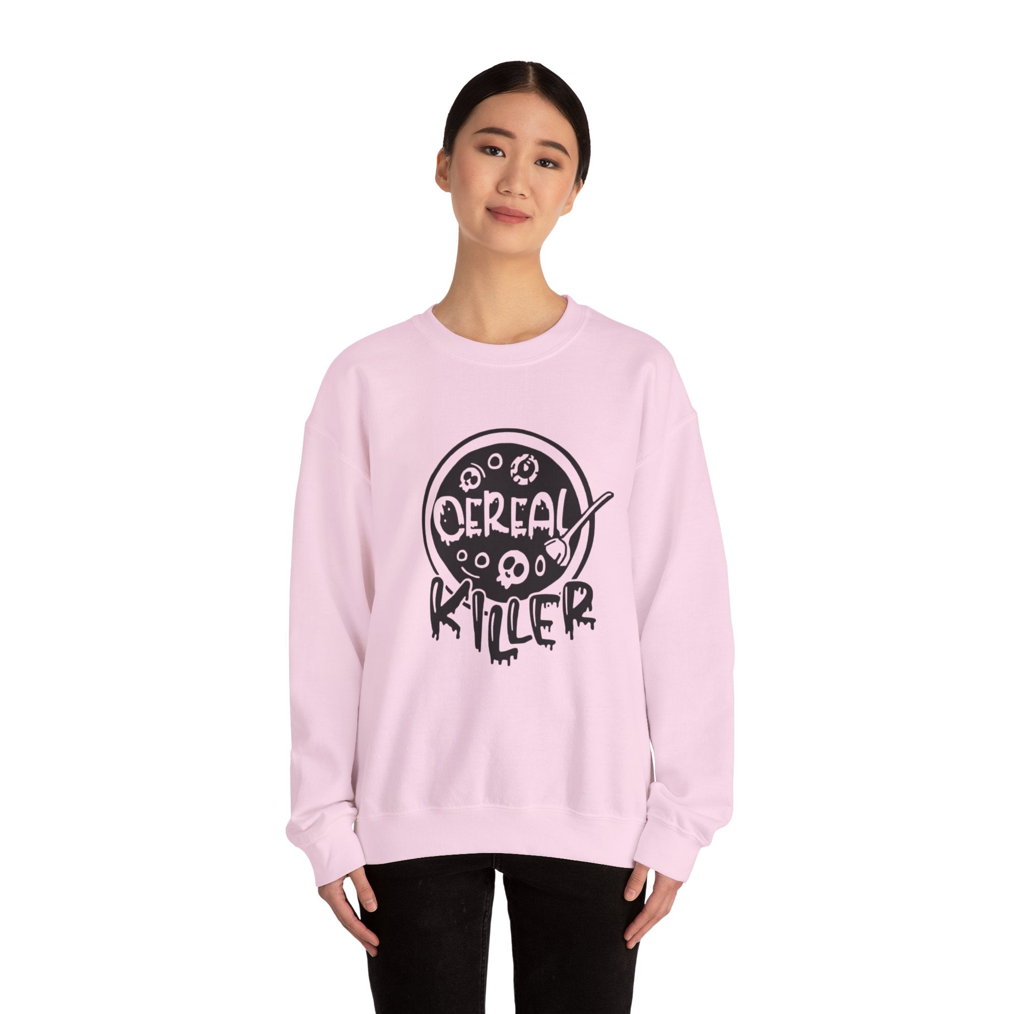 Cereal Killer Crewneck Sweatshirt, Funny Gift, Halloween Sweatshirt, Unisex Sweatshirt, Casual Wear, Trendy Apparel