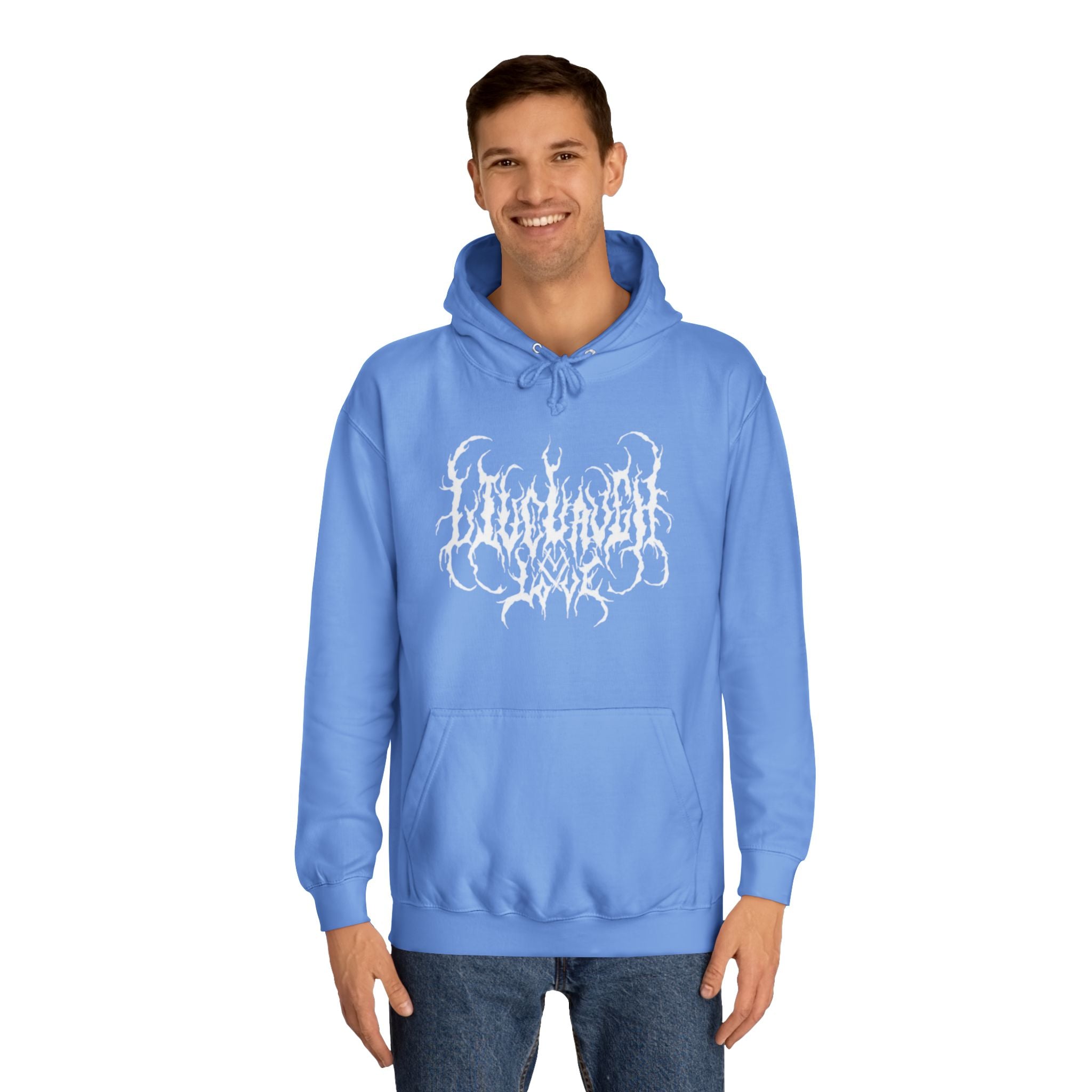 Wicked Vibe Unisex College Hoodie | Bold Graphic Hoodie, Streetwear, Gift for Students, Music Lovers, Casual Wear, Comfort