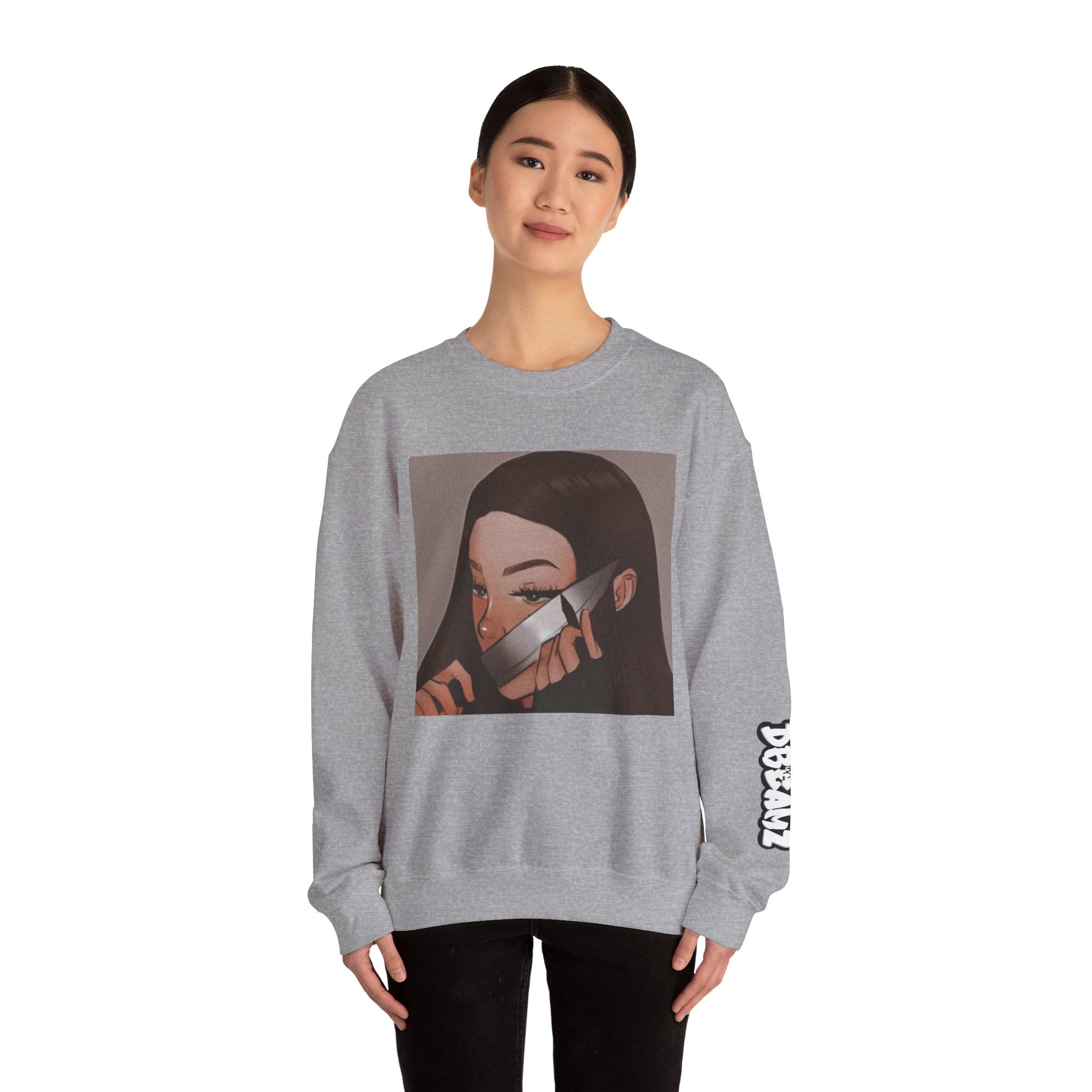 Stylish Unisex Crewneck Sweatshirt, Aesthetic Fashion, Gift for Her, Casual Wear, Cozy Outfit