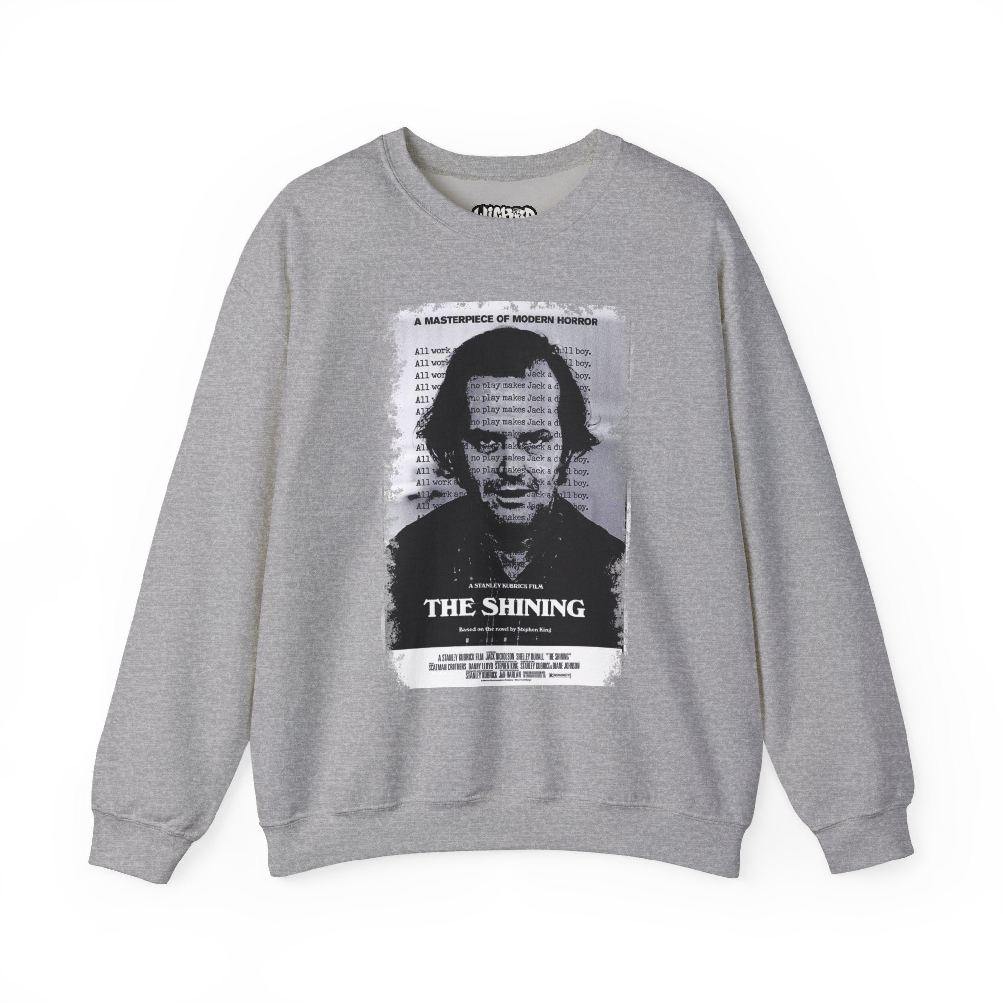 The Shining Sweatshirt - Cozy Horror Crewneck for Movie Lovers, Halloween Gift, Unisex Apparel, Retro Film Dramatic Look, Inner Nerd Style