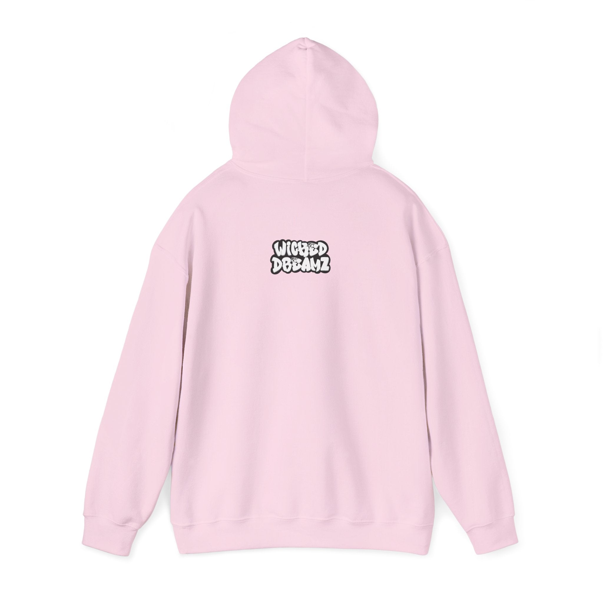 Pink Cancer Warrior Hoodie | Unisex Heavy Blend™ Hooded Sweatshirt for Support, Awareness, Gifts, October Events, Comfortable Wear