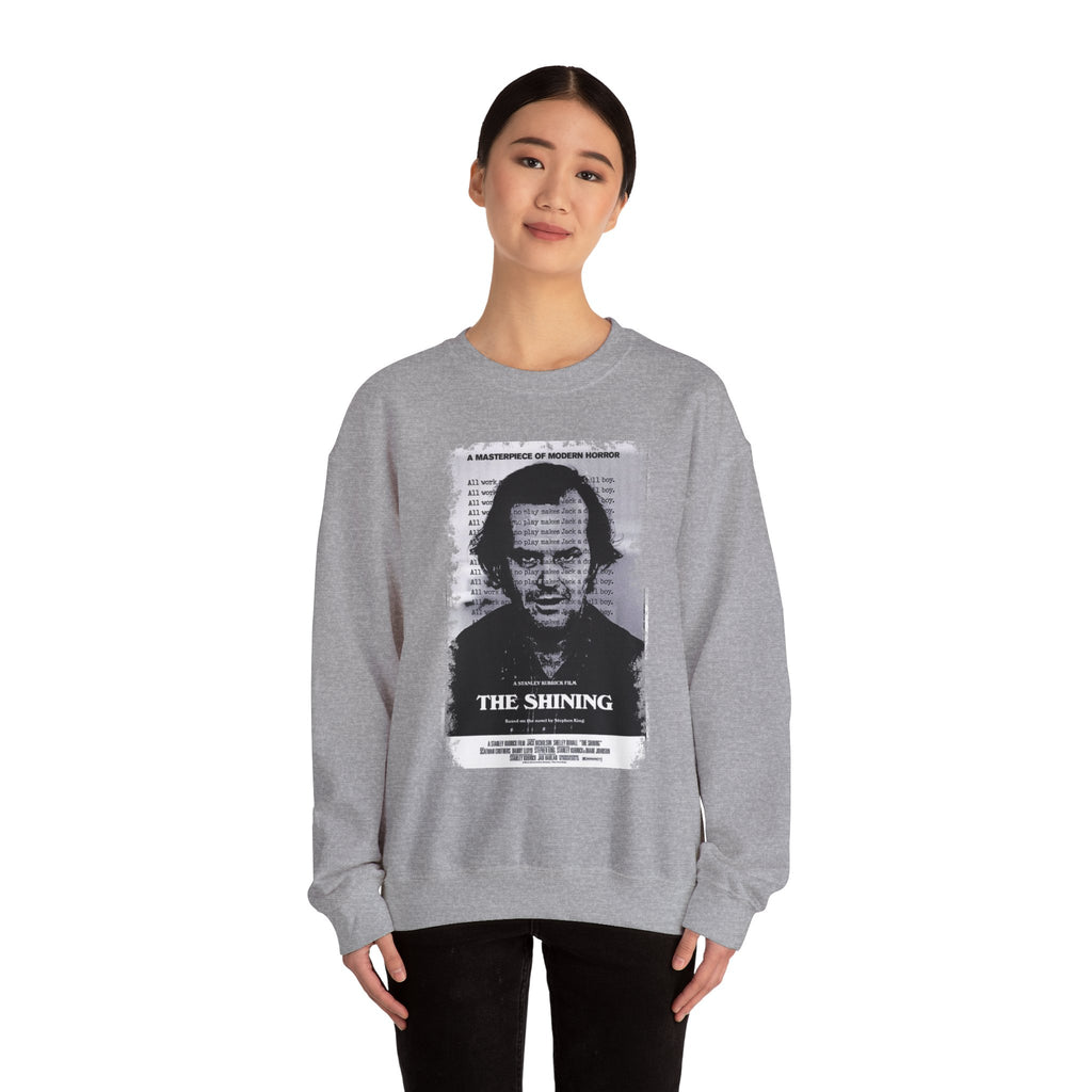 The Shining Sweatshirt - Cozy Horror Crewneck for Movie Lovers, Halloween Gift, Unisex Apparel, Retro Film Dramatic Look, Inner Nerd Style