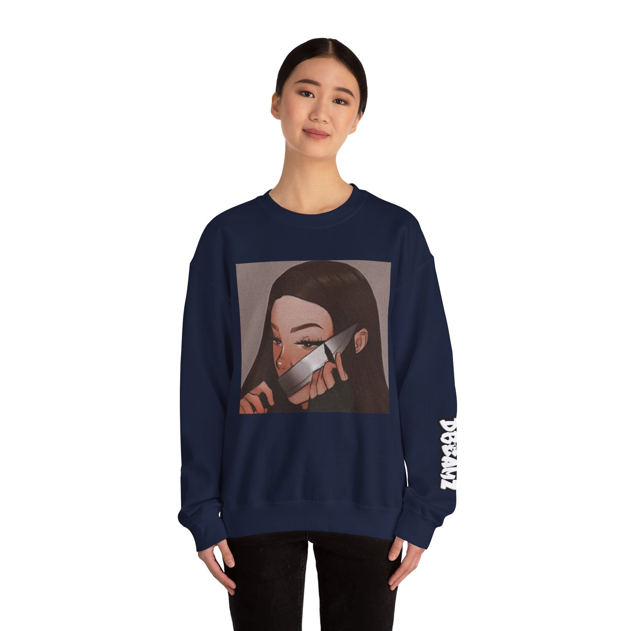 Stylish Unisex Crewneck Sweatshirt, Aesthetic Fashion, Gift for Her, Casual Wear, Cozy Outfit
