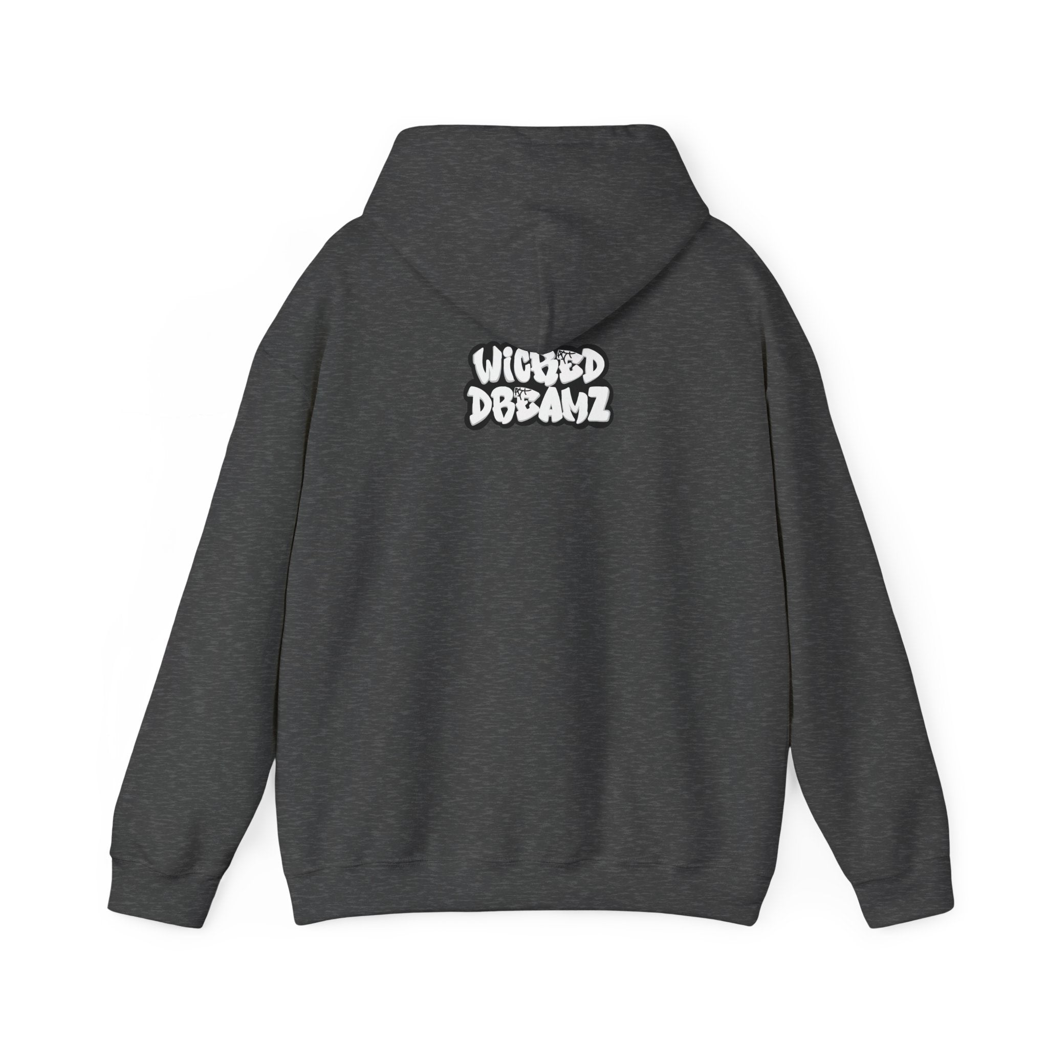 Wicked Dreamz Myers Hoodie, Unisex Heavy Blend Sweatshirt, Streetwear Sweatshirt, Cool Graphic Hoodie, Unique Gift for Music Lovers