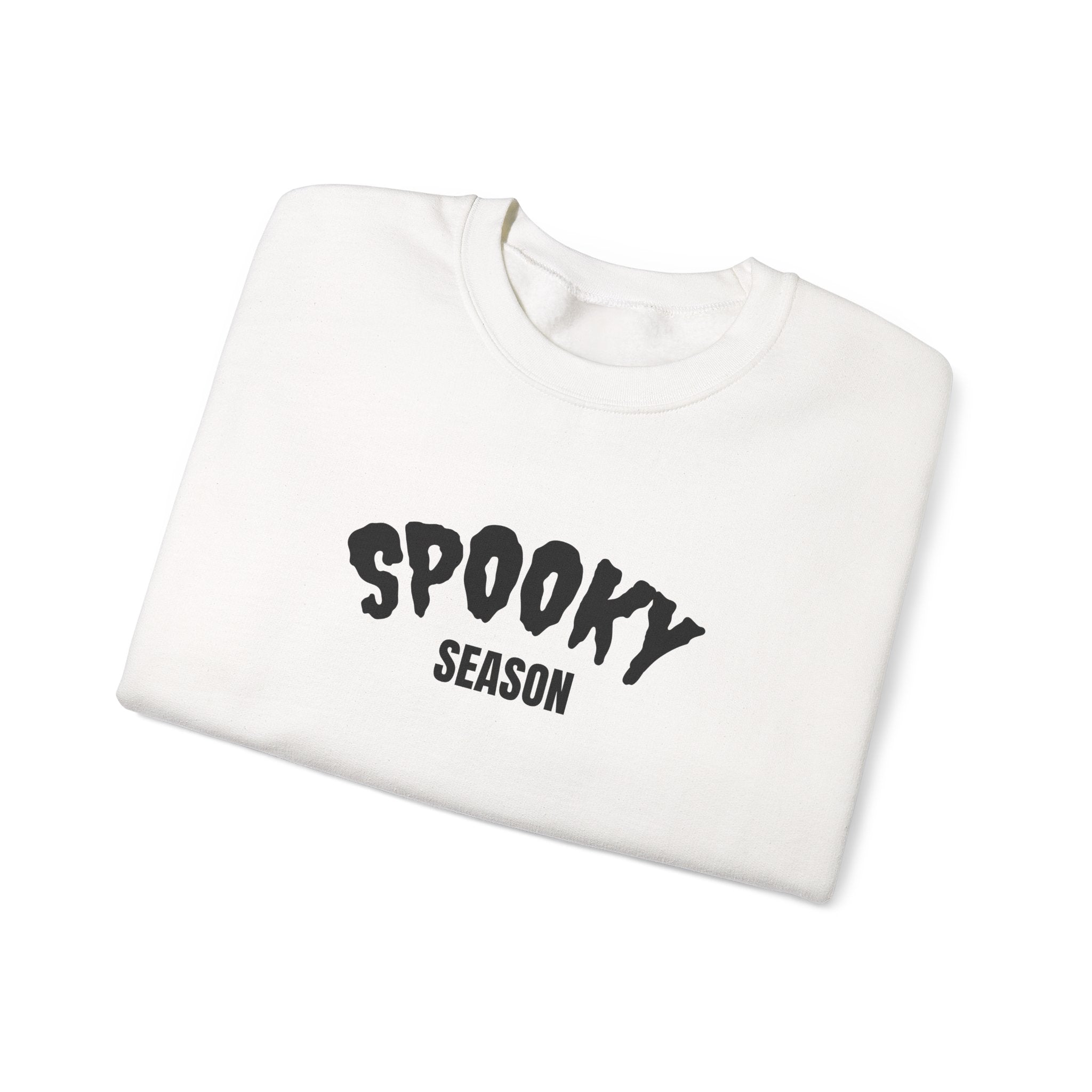 Spooky Season Crewneck Sweatshirt, Halloween Apparel, Cozy Unisex Sweater, Fall Fashion, Gift for Halloween Lovers