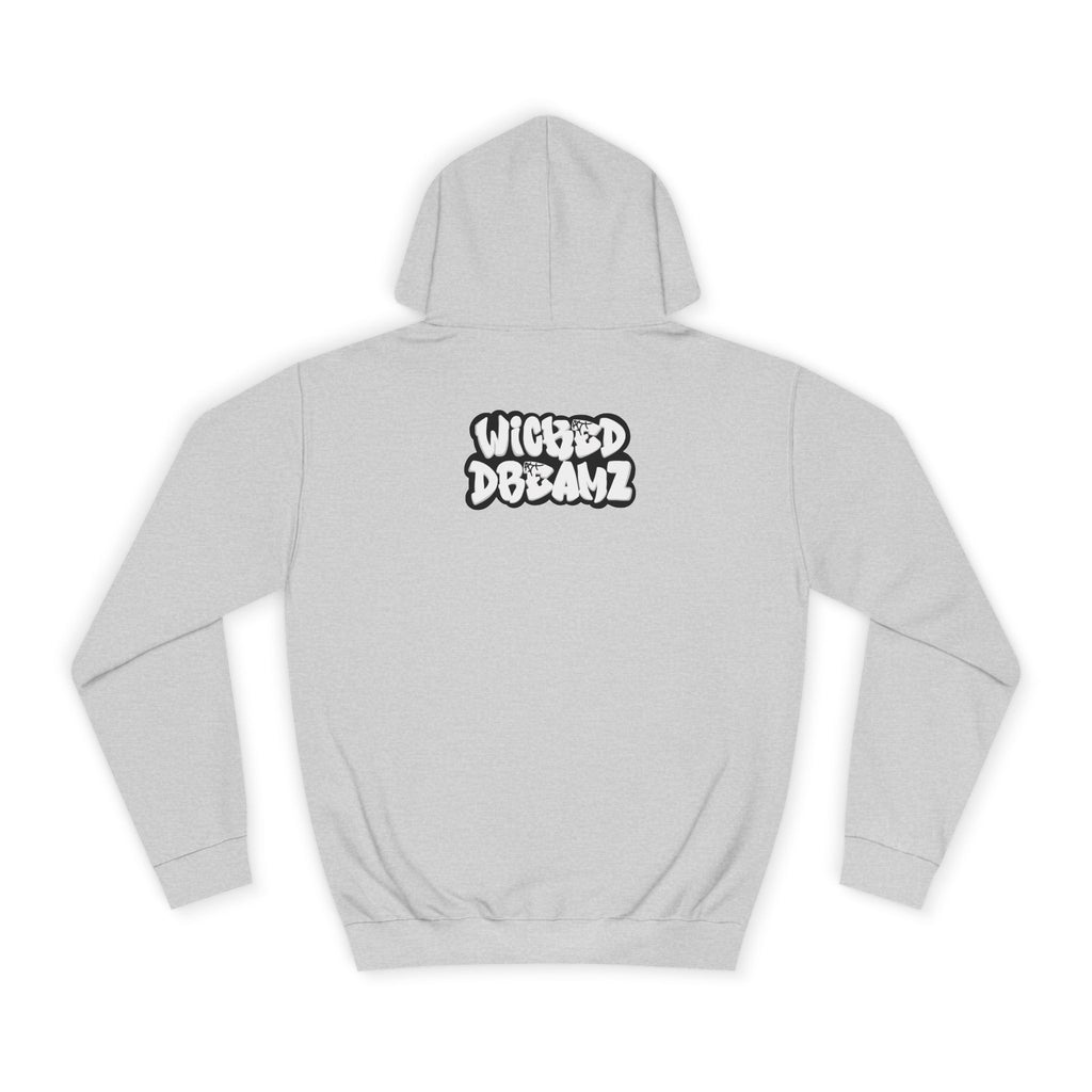 Wicked Vibe Unisex College Hoodie | Bold Graphic Hoodie, Streetwear, Gift for Students, Music Lovers, Casual Wear, Comfort