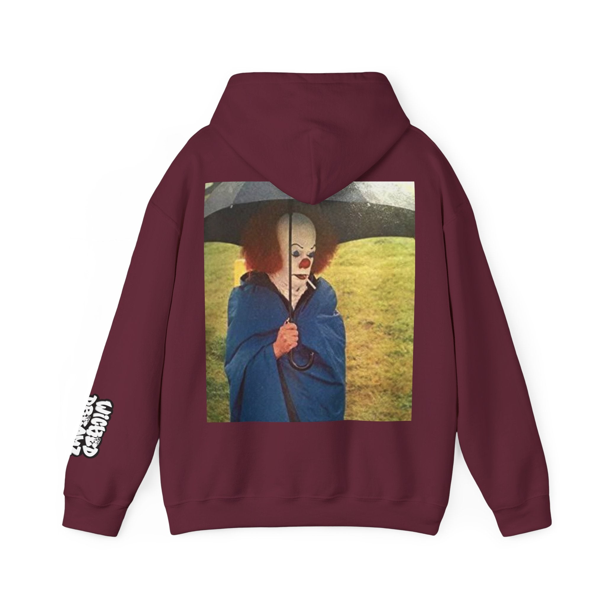 Life is better when you’re laughing Graphic Hoodie: Cozy Unisex Sweatshirt with Clown Design, Halloween Apparel, Trendy Streetwear, Perfect Gift for Fans, Casual Style