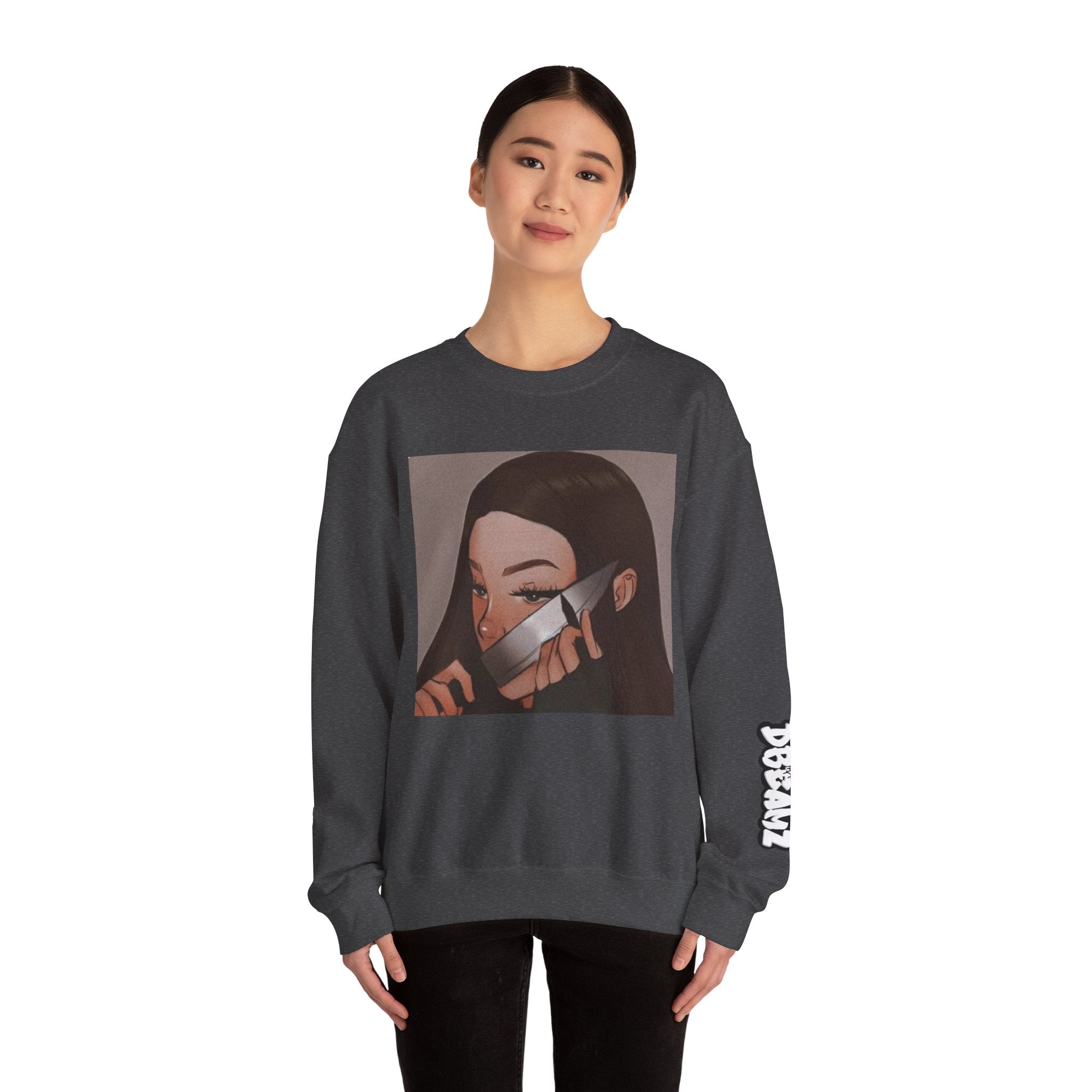 Stylish Unisex Crewneck Sweatshirt, Aesthetic Fashion, Gift for Her, Casual Wear, Cozy Outfit