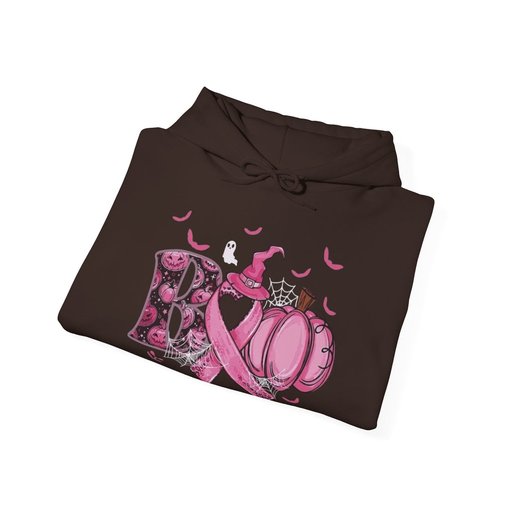 Pink Pumpkin Awareness Hoodie for Fall, Breast Cancer Awareness Month, Unisex Sweatshirt for Women and Men, Cozy Gift for Any Occasion