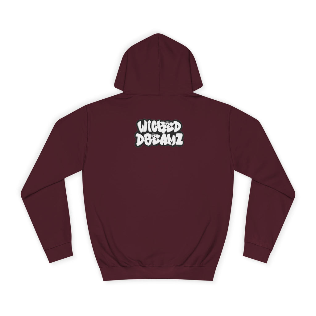 Wicked Vibe Unisex College Hoodie | Bold Graphic Hoodie, Streetwear, Gift for Students, Music Lovers, Casual Wear, Comfort