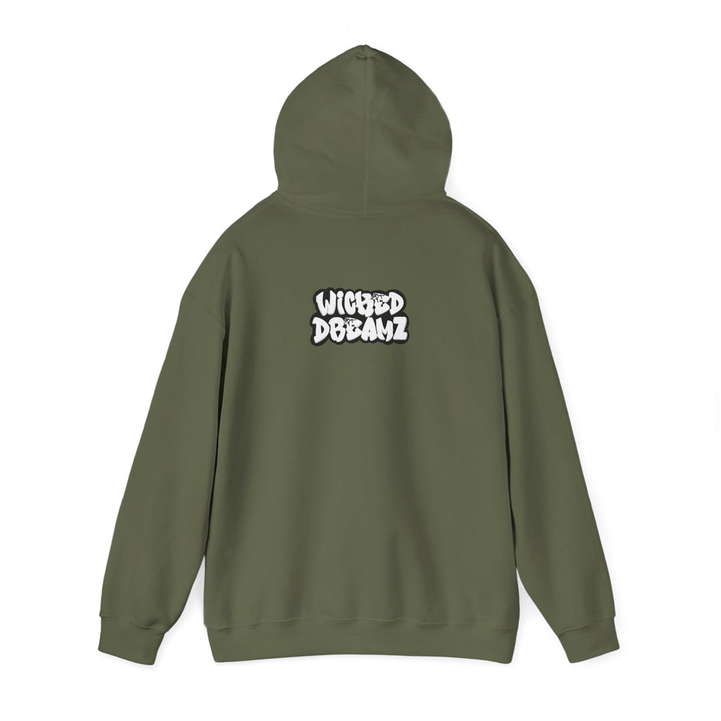 Wicked Dreamz Myers Hoodie, Unisex Heavy Blend Sweatshirt, Streetwear Sweatshirt, Cool Graphic Hoodie, Unique Gift for Music Lovers