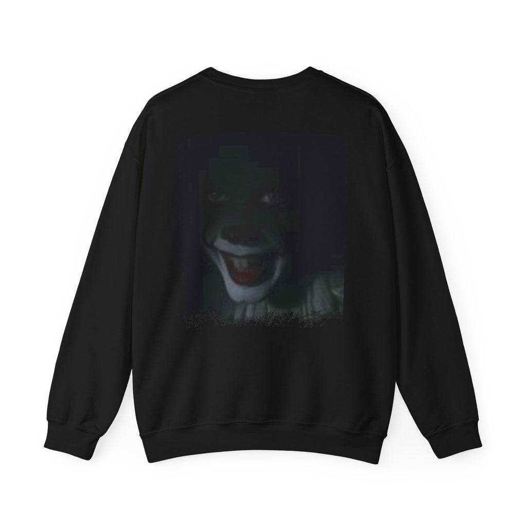 The dancing clown Unisex Sweatshirt | Perfect for Halloween, Cozy Fall Days, Unique Gift for Friends, Casual Everyday Wear, Lounge Attire