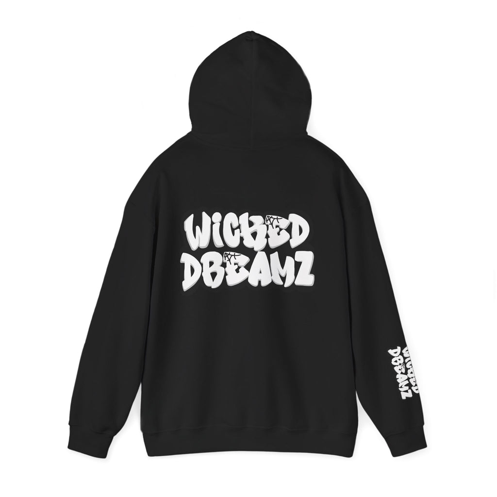 Wicked DREAMZ Unisex Heavy Blend™ Hooded Sweatshirt - Cozy Style, Graphic Hoodie, Streetwear, Casual Wear, Gift for Him/Her