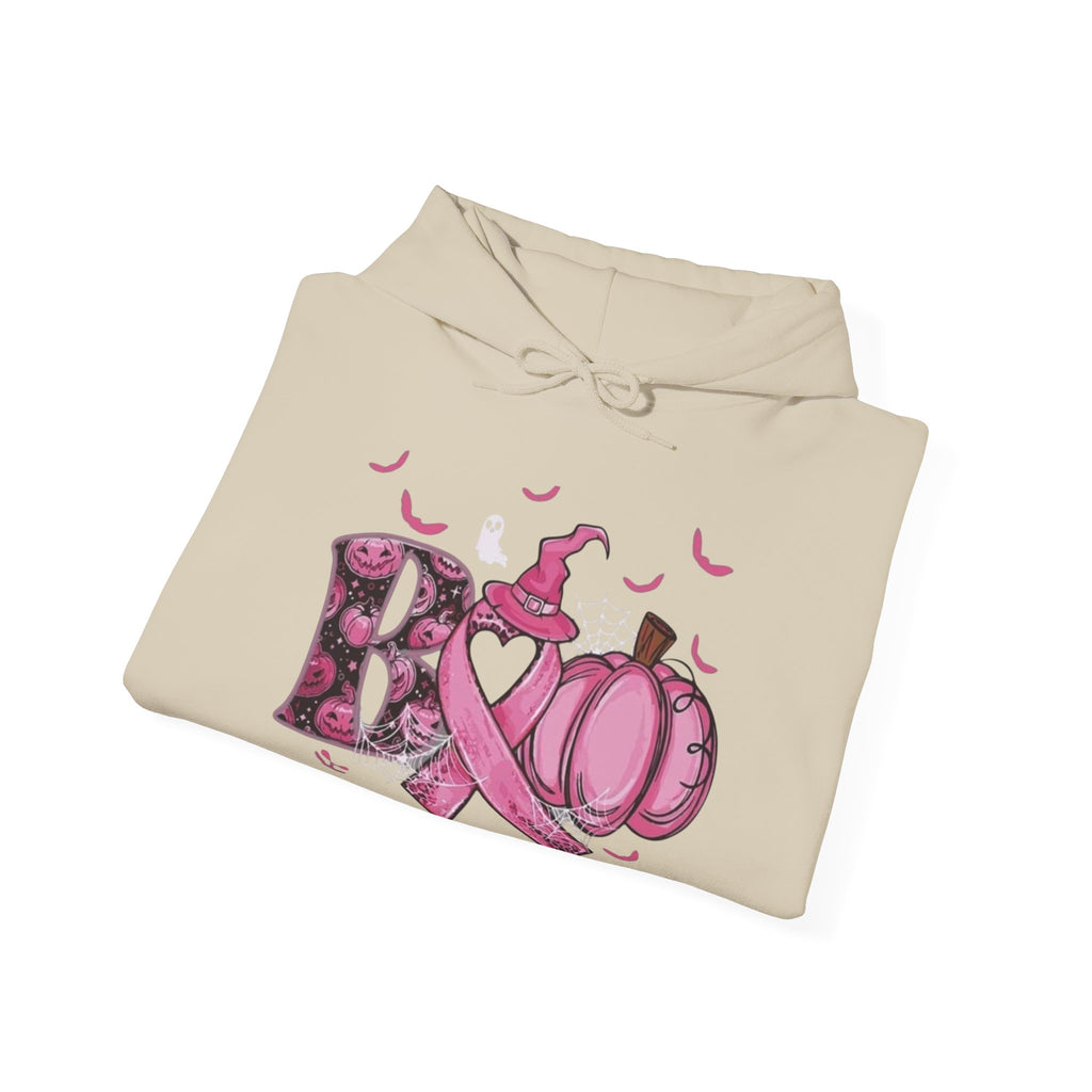 Pink Pumpkin Awareness Hoodie for Fall, Breast Cancer Awareness Month, Unisex Sweatshirt for Women and Men, Cozy Gift for Any Occasion