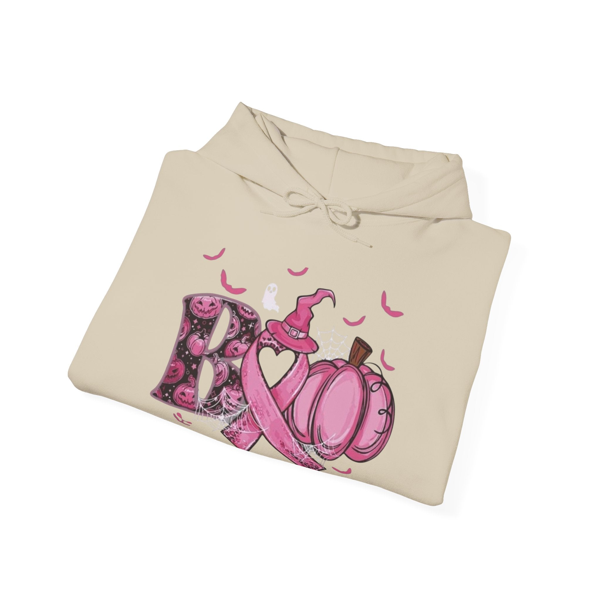 Pink Pumpkin Awareness Hoodie for Fall, Breast Cancer Awareness Month, Unisex Sweatshirt for Women and Men, Cozy Gift for Any Occasion