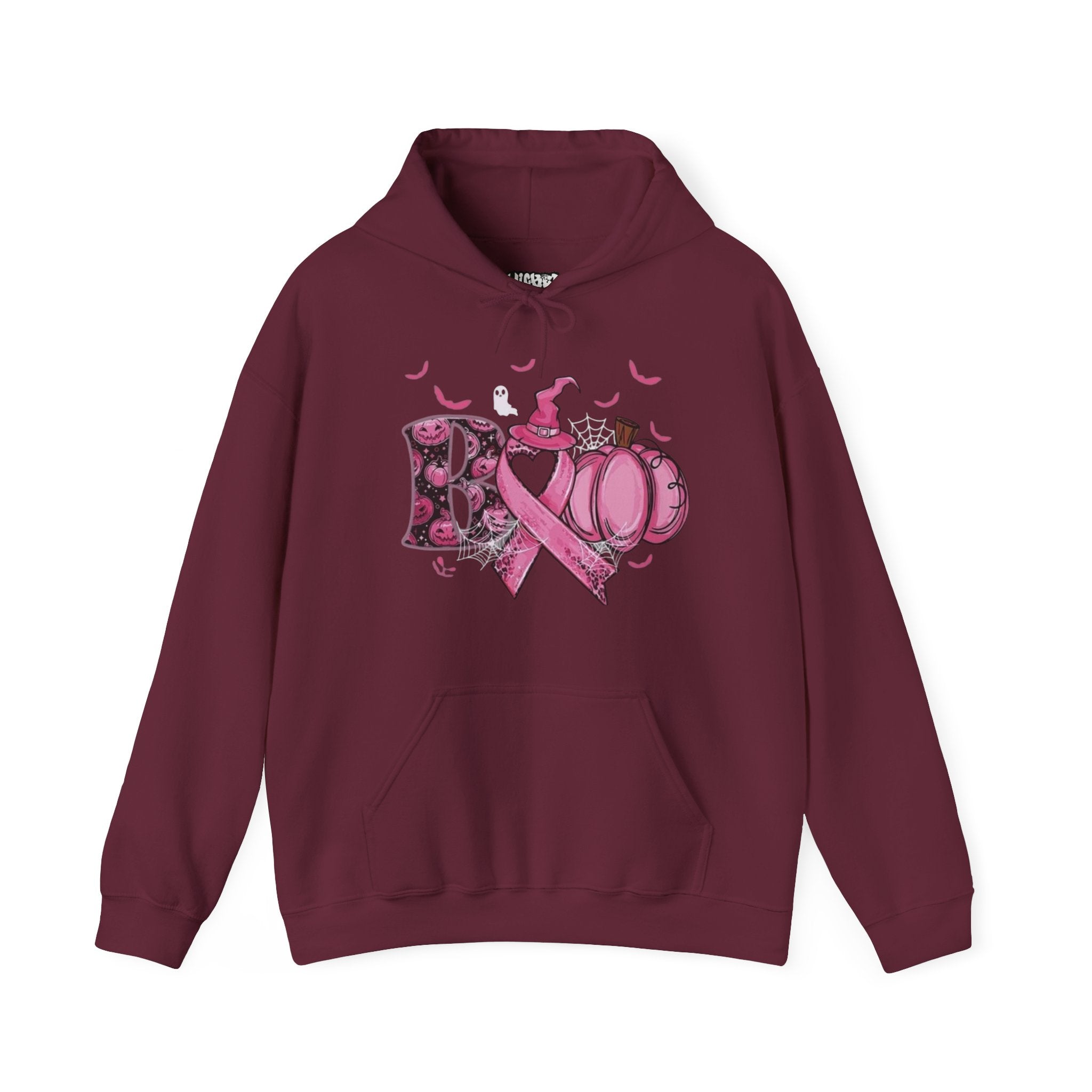 Pink Pumpkin Awareness Hoodie for Fall, Breast Cancer Awareness Month, Unisex Sweatshirt for Women and Men, Cozy Gift for Any Occasion