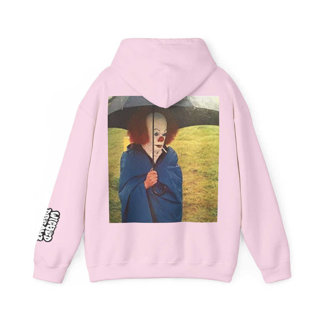 Life is better when you’re laughing Graphic Hoodie: Cozy Unisex Sweatshirt with Clown Design, Halloween Apparel, Trendy Streetwear, Perfect Gift for Fans, Casual Style