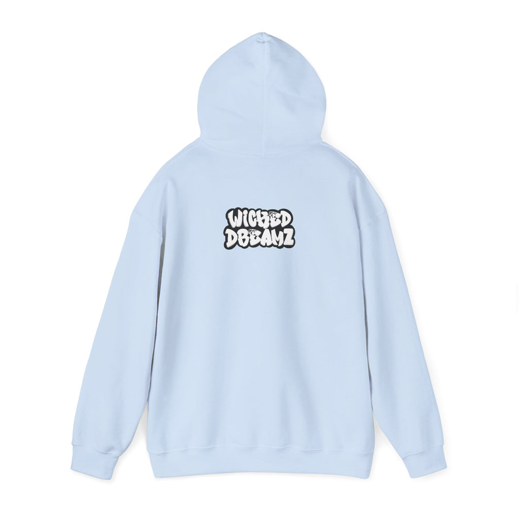 Wicked Dreamz Myers Hoodie, Unisex Heavy Blend Sweatshirt, Streetwear Sweatshirt, Cool Graphic Hoodie, Unique Gift for Music Lovers