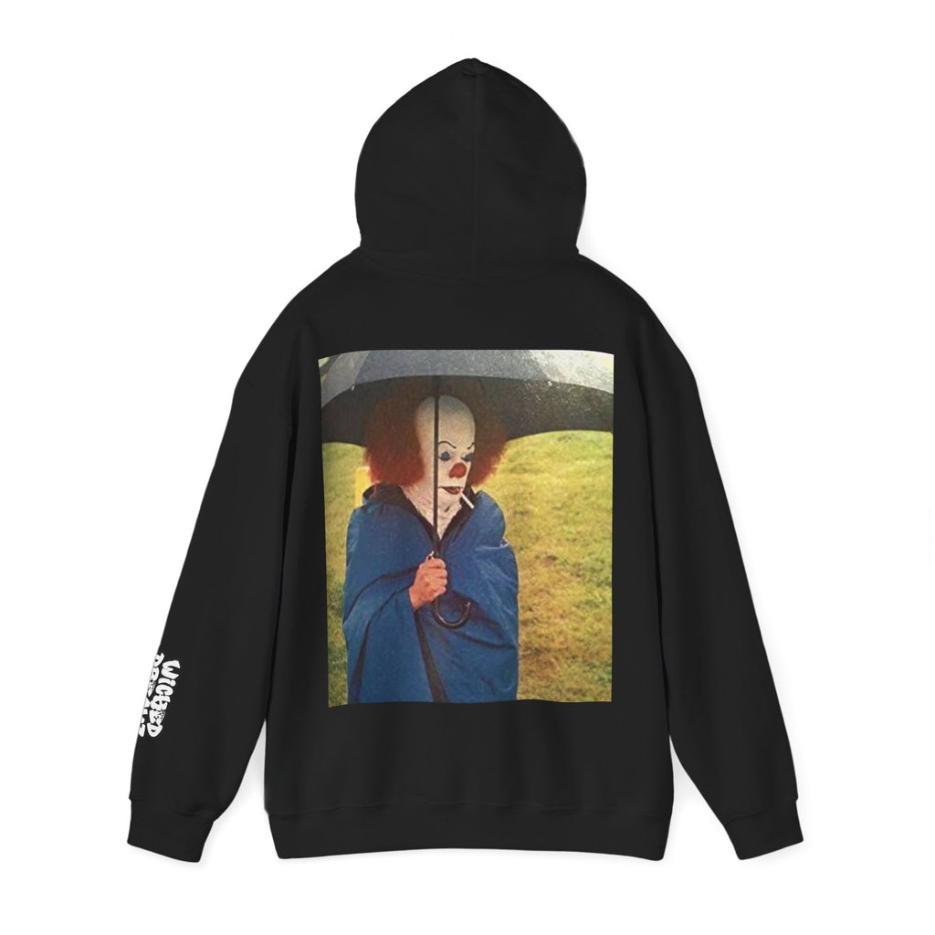 Life is better when you’re laughing Graphic Hoodie: Cozy Unisex Sweatshirt with Clown Design, Halloween Apparel, Trendy Streetwear, Perfect Gift for Fans, Casual Style