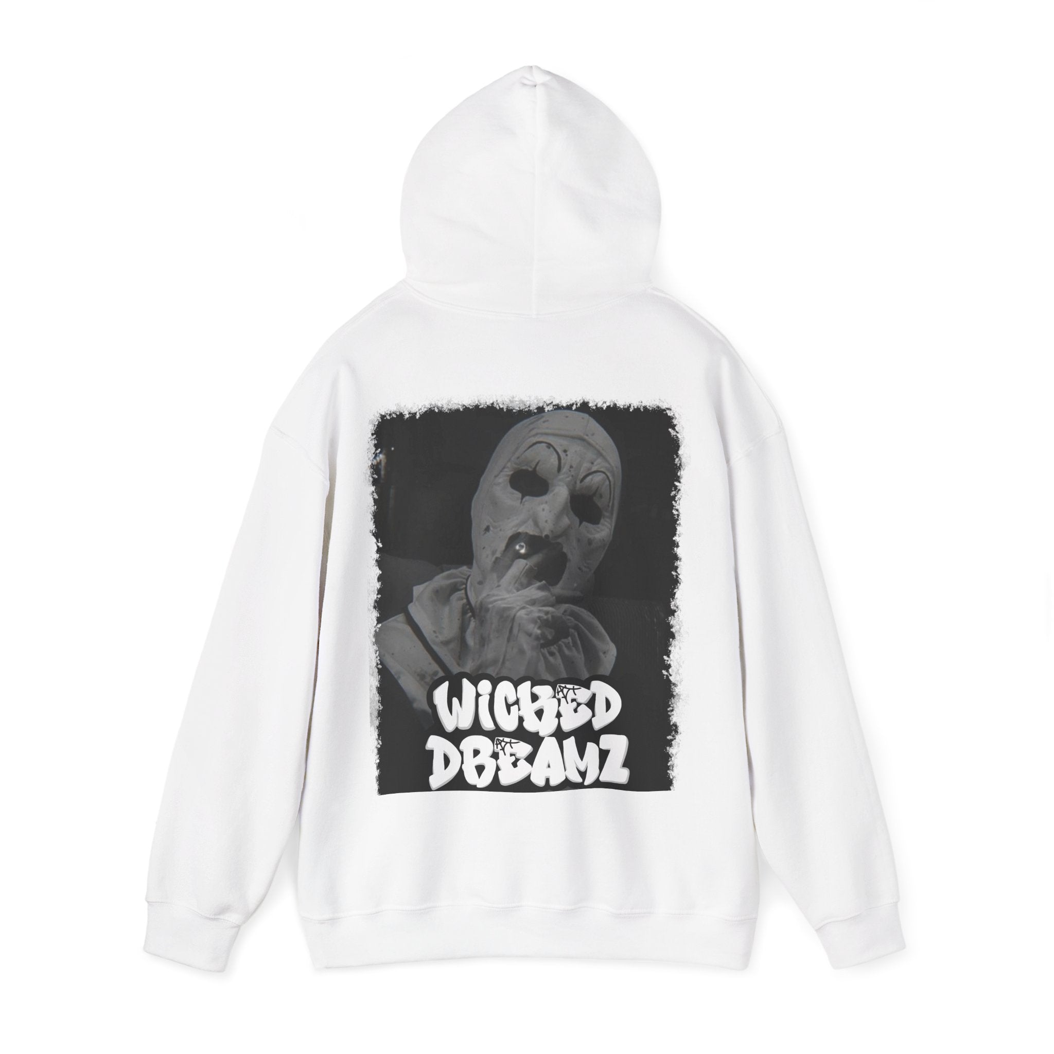 Art the clown Unisex Hoodie - Cozy Streetwear, Horror Fans Gift, Sweatshirt for Every Occasion, Unique Graphic Design, Halloween Apparel