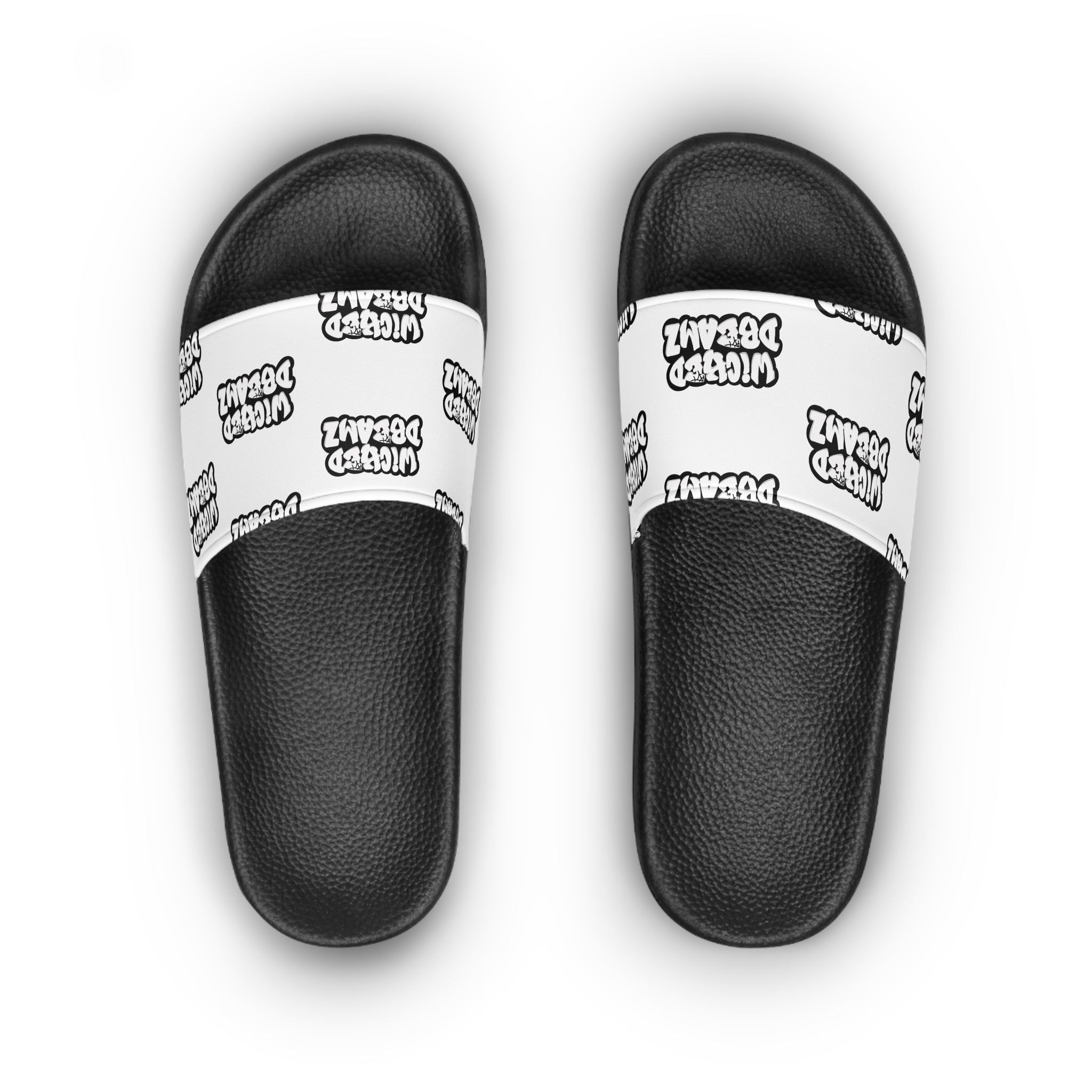 Wicked Dreams Women's Slide Sandals | Casual Summer Footwear, Beach Slides, Trendy Slippers, Gift for Her, Fun Lounge Shoes