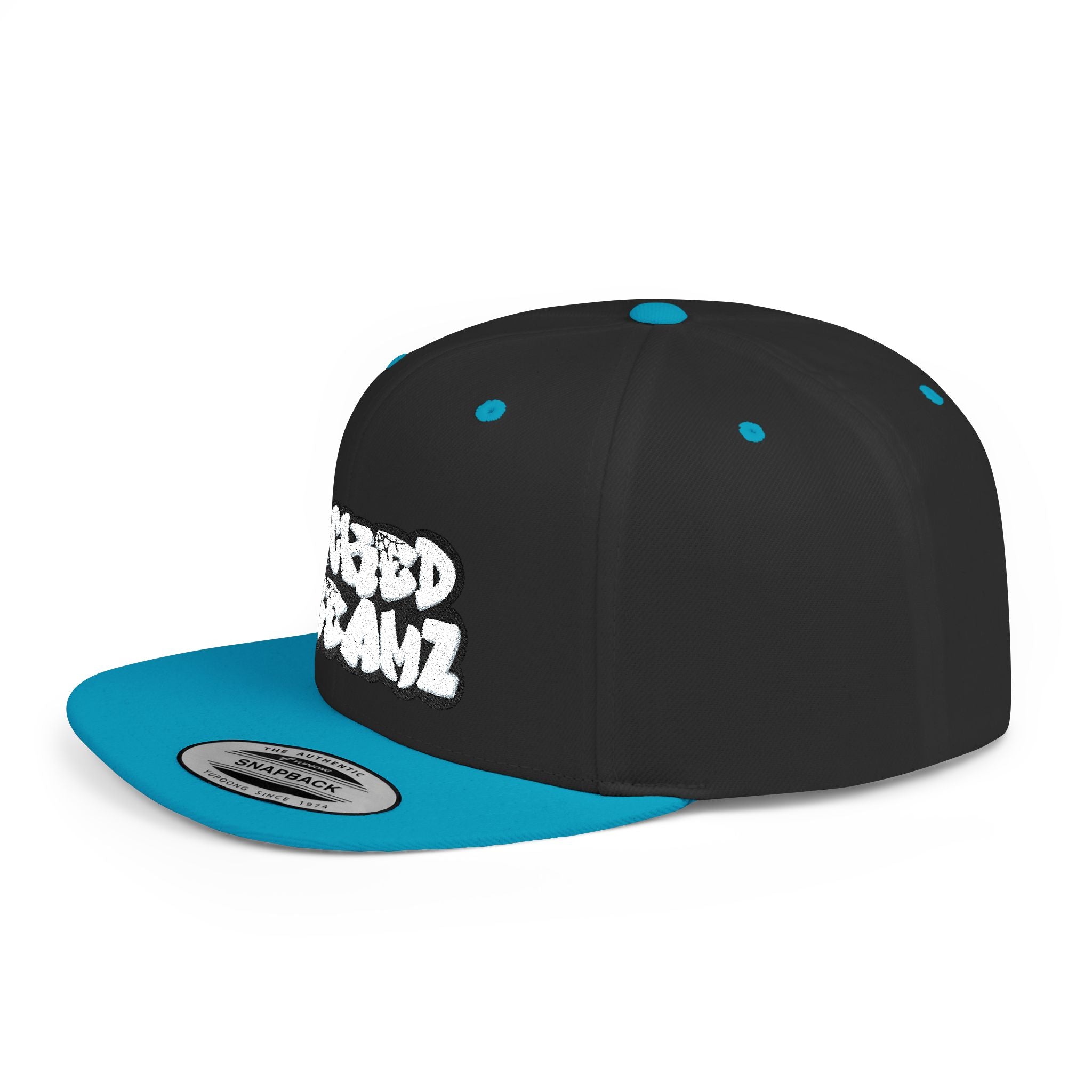 Wicked Dreamz Snapback Hat, Trendy Flat Bill Cap for Street Style, Unisex Urban Fashion, Perfect Gift for Hip-Hop Lovers, Casual Wear