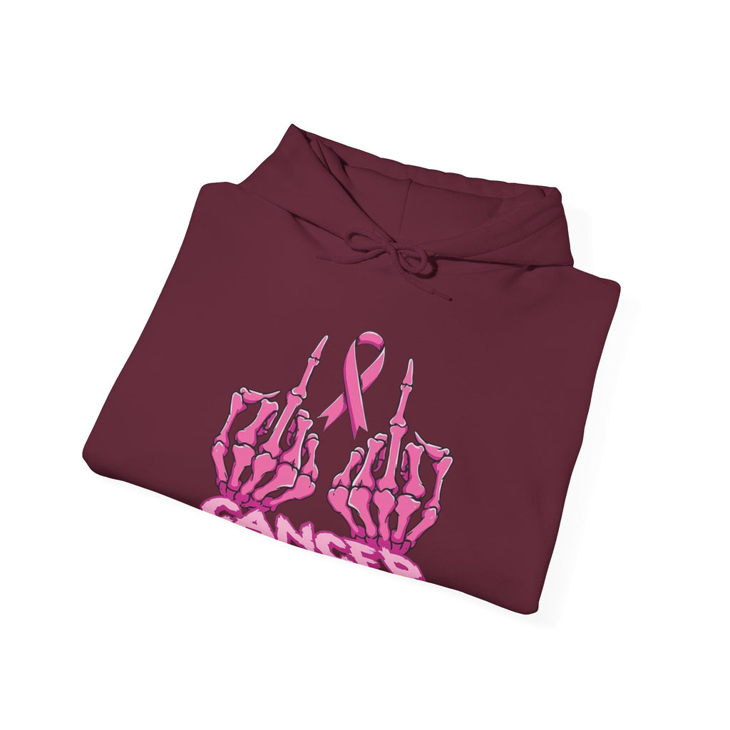 Breast Cancer Awareness Hooded Sweatshirt, Motivational Apparel, Unisex Hoodie, Gift for Supporters, Cozy Everyday Wear