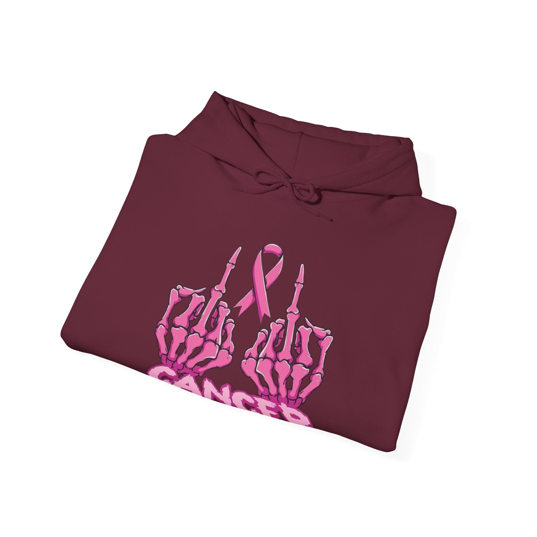 Breast Cancer Awareness Hooded Sweatshirt, Motivational Apparel, Unisex Hoodie, Gift for Supporters, Cozy Everyday Wear