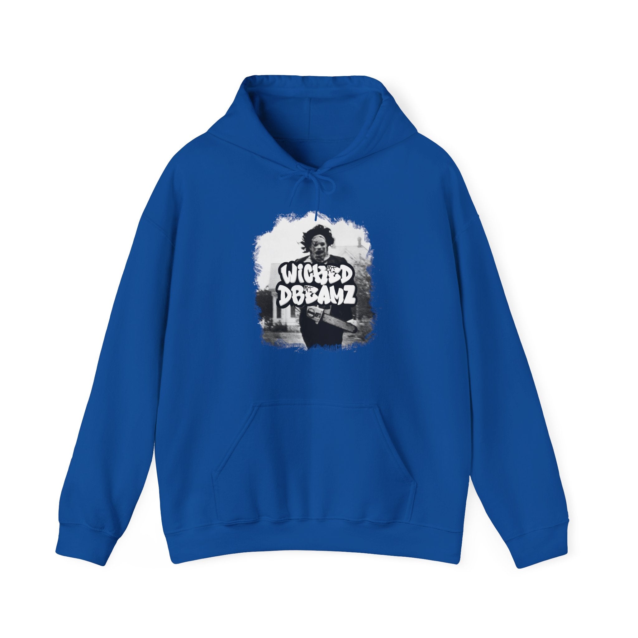 Wicked Dreamz Unisex Heavy Blend™ Hoodie - Cozy, Stylish Pullover for Horror Fans, Perfect for Halloween, Casual Wear, Gifts