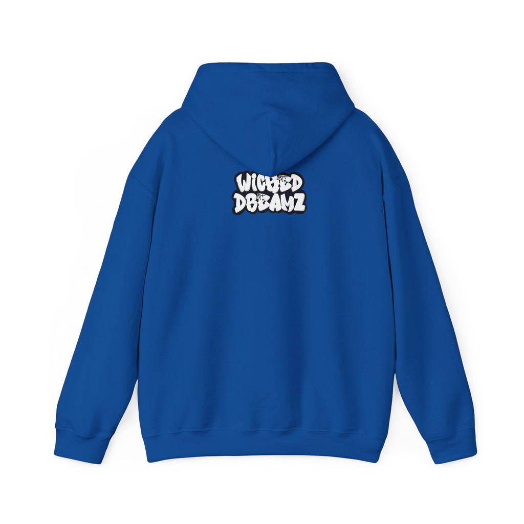 Wicked Dreamz Myers Hoodie, Unisex Heavy Blend Sweatshirt, Streetwear Sweatshirt, Cool Graphic Hoodie, Unique Gift for Music Lovers