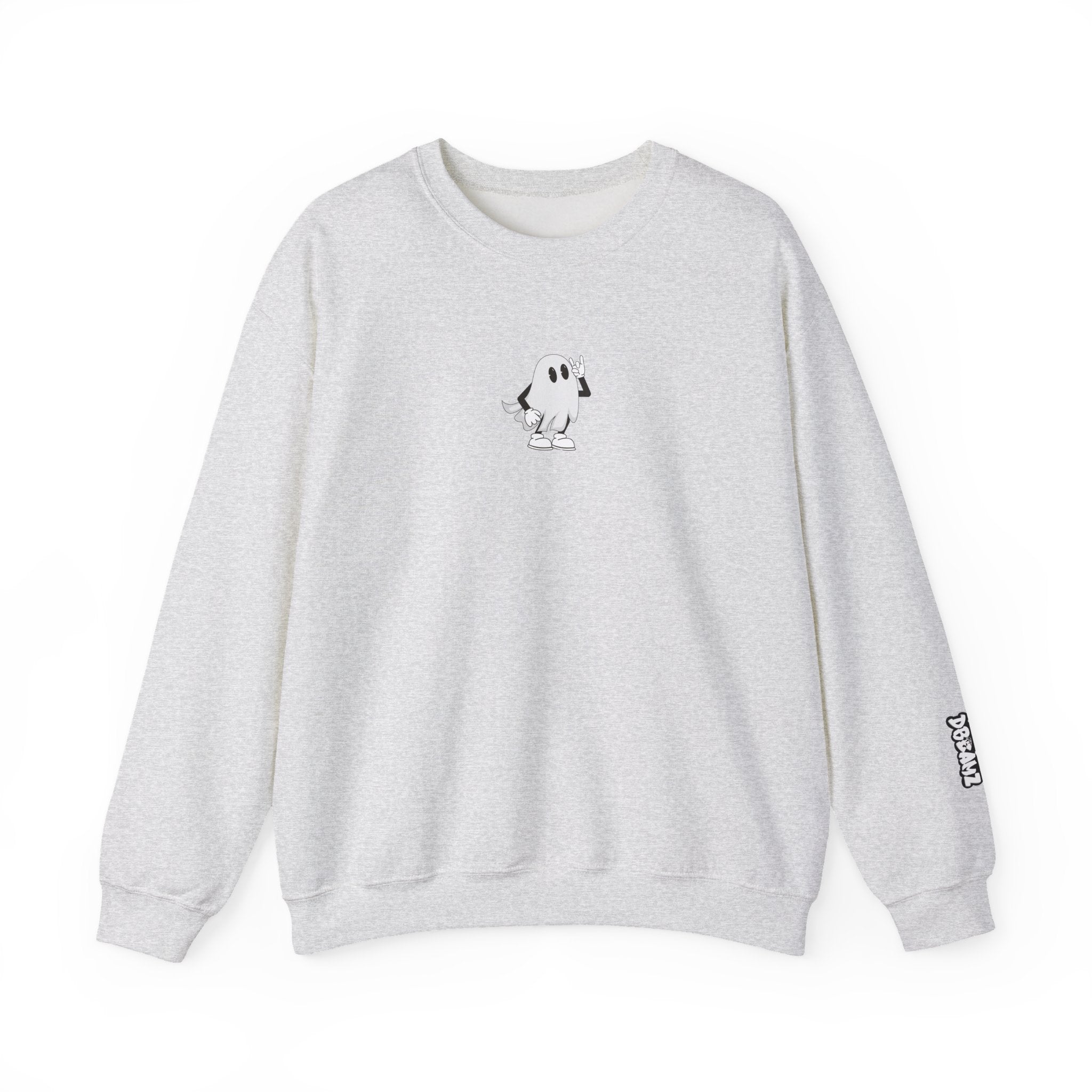 Wicked Cool Ghost Sweatshirt | Halloween Style, Cozy Crewneck, Unisex Fashion, Perfect Gift for Spooky Season, Trendy Streetwear