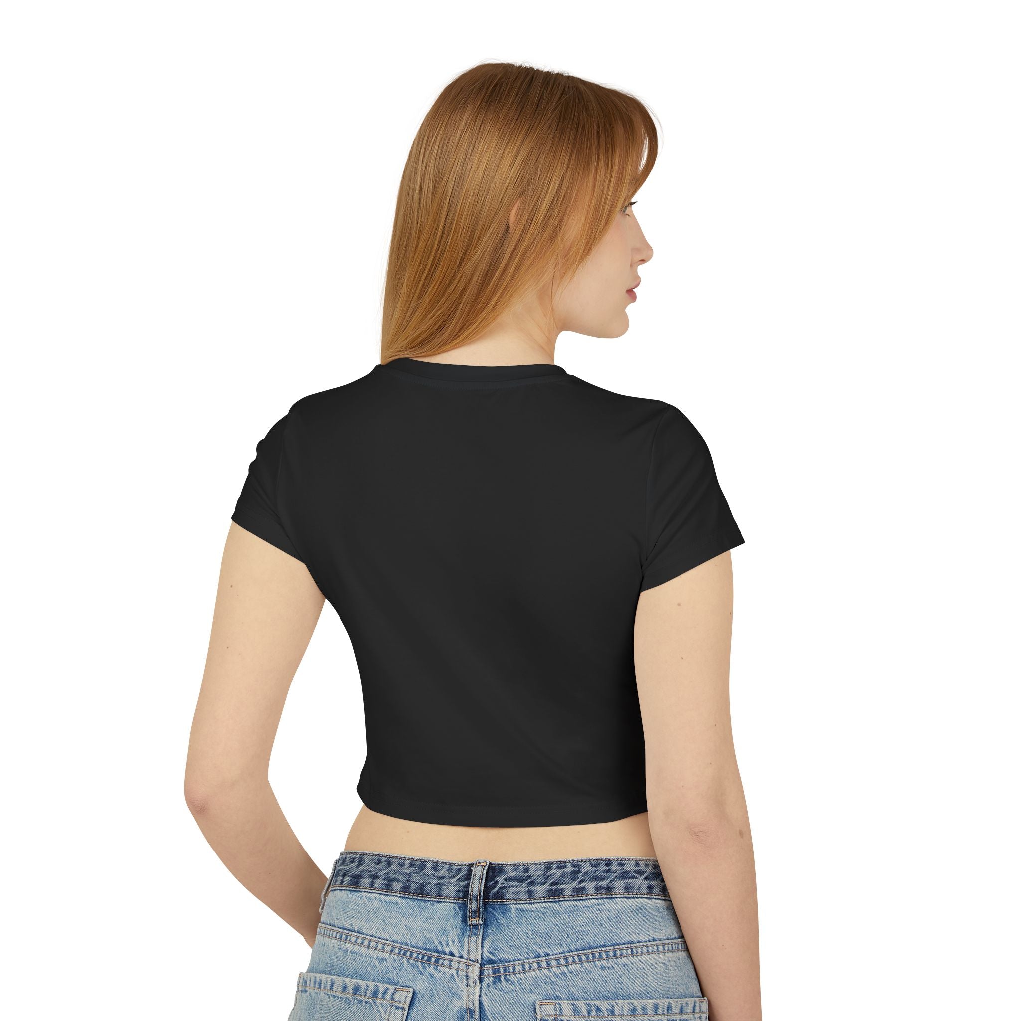 Wicked Dreams Women's Baby Tee, Cute Graphic Crop Top, Casual Summer Shirt, Gift for Her, Trendy Weekend Wear